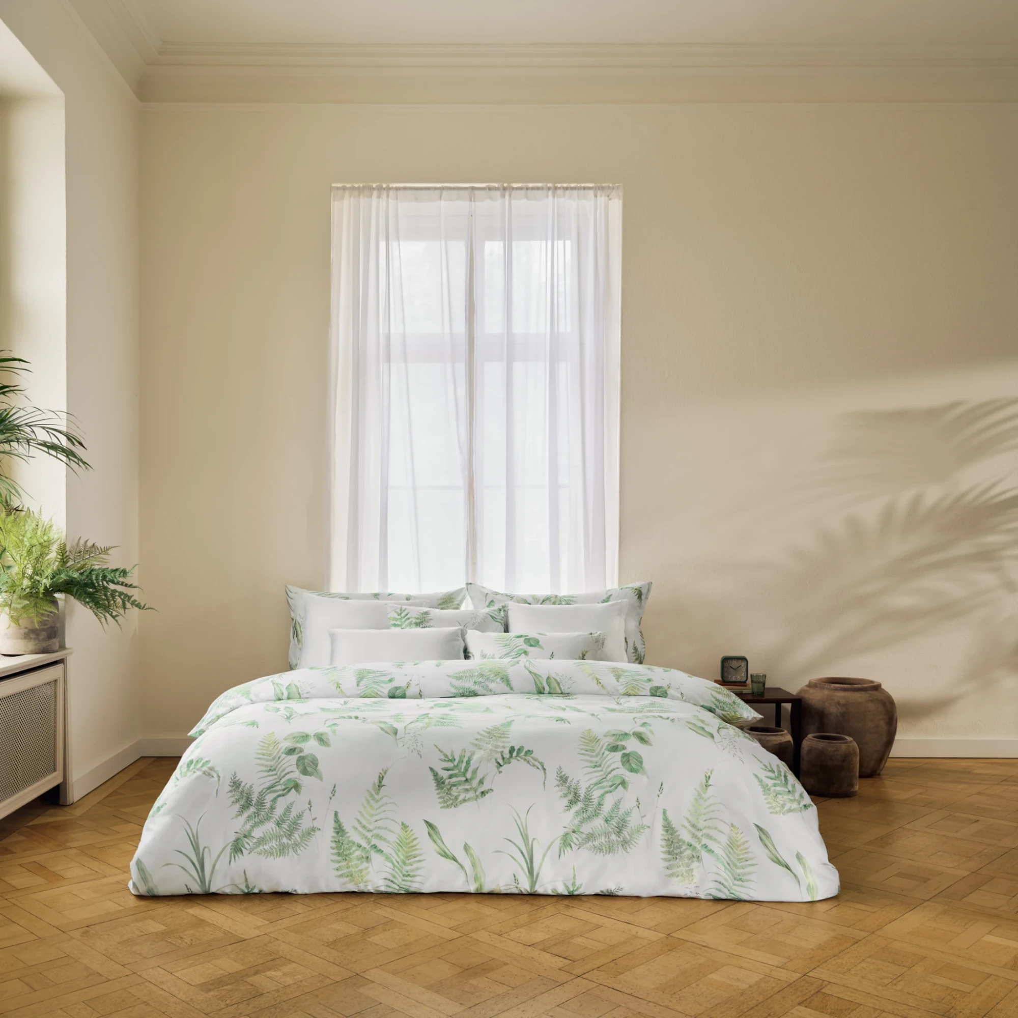 Schlossberg Bettwäsche JARO Satin Noblesse Blanc Produkt 2 Schlossberg Bettwäsche JARO Satin Noblesse Blanc 2