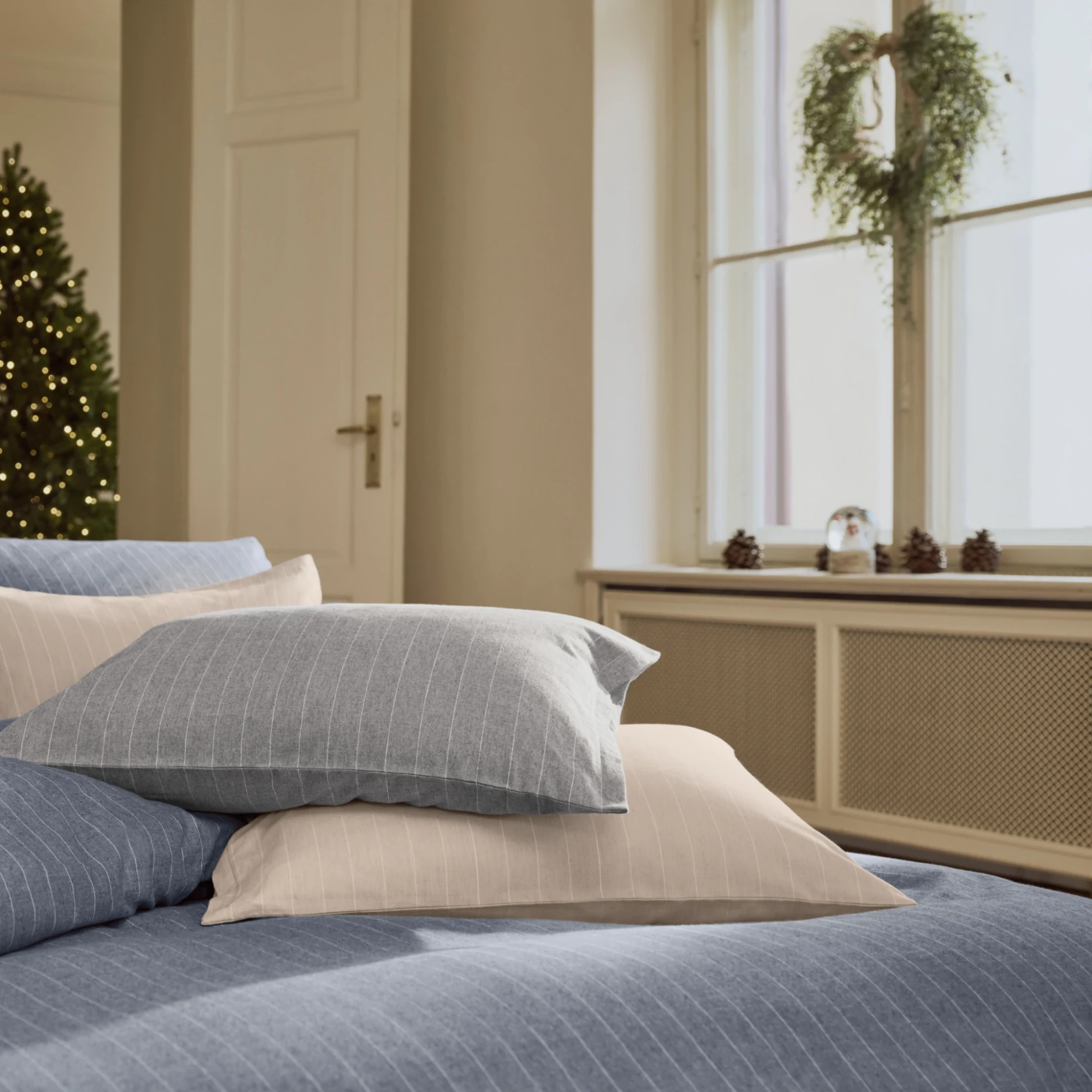 Schlossberg Bettwäsche EMIL Flanell Basalte Produkt 1 Schlossberg Bettwäsche EMIL Flanell Basalte 1