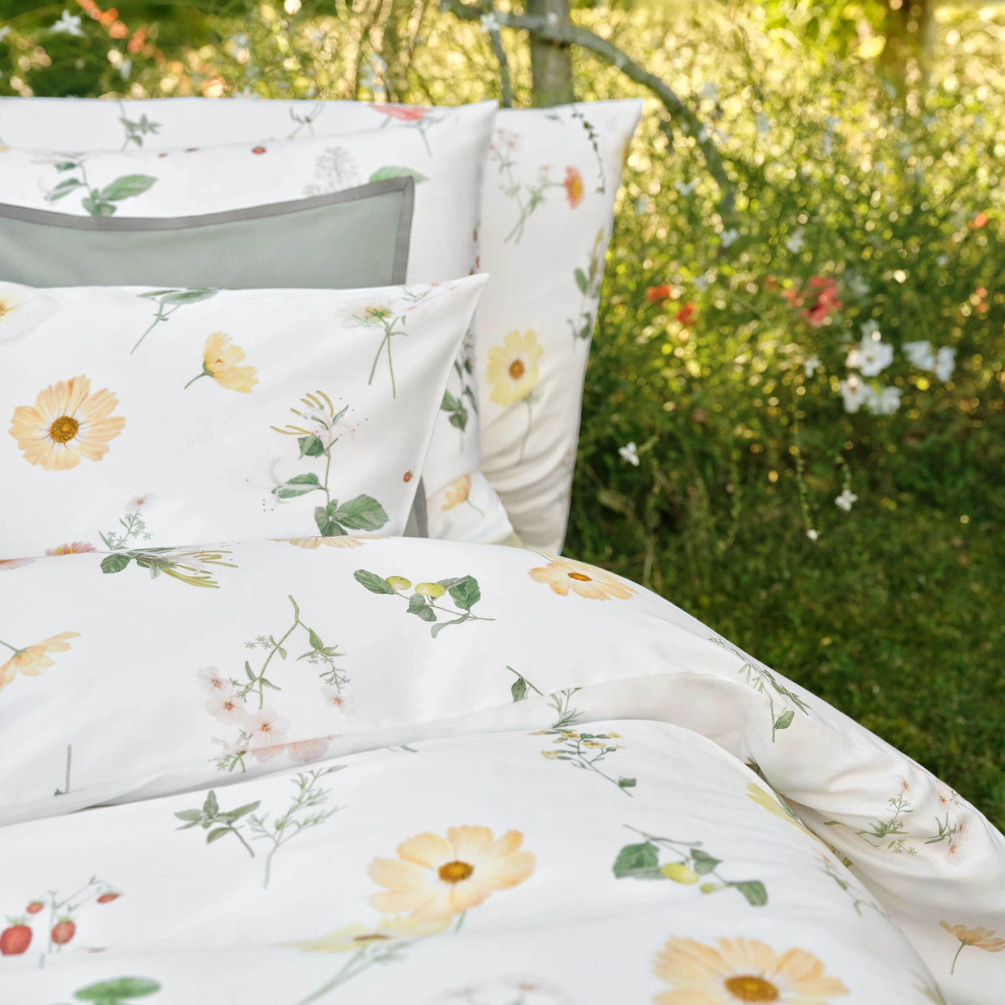 Schlossberg Bed Linen ZINNIA Jersey Blanc product picture 2 Schlossberg Bed Linen ZINNIA Jersey Blanc 2