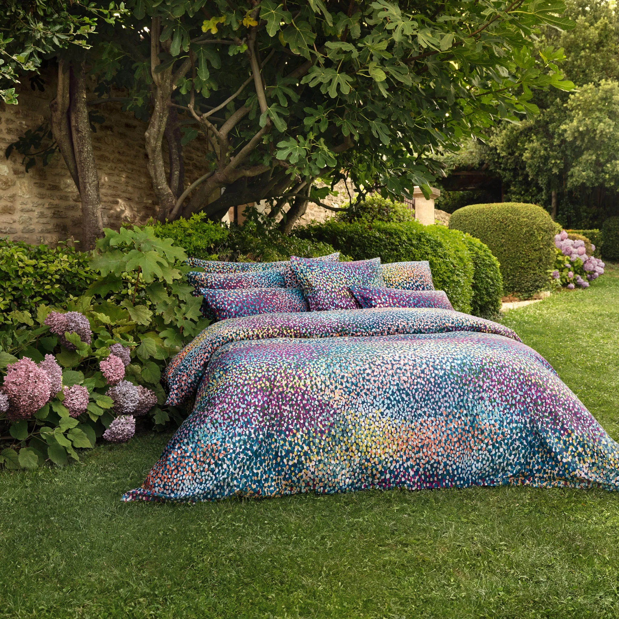 Schlossberg Bettwäsche JANA Jersey Royal Multicolor Produkt 3 Schlossberg Bettwäsche JANA Jersey Royal Multicolor 3