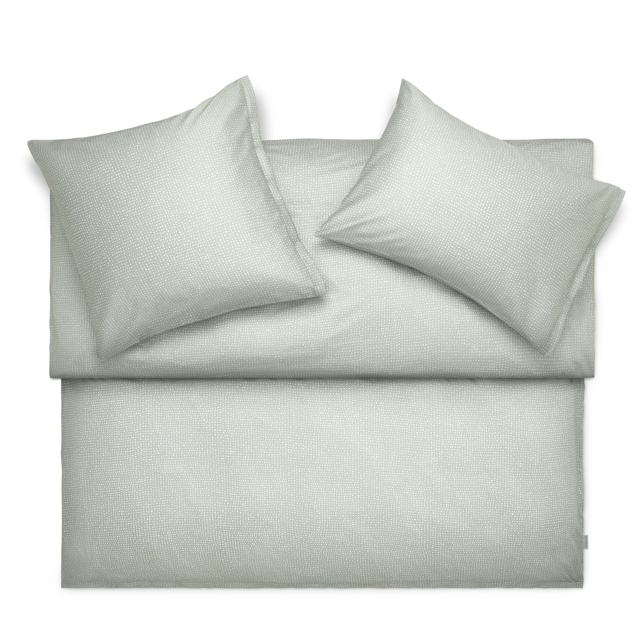 Schlossberg Bettwäsche ERIN GOTS Satin Organic Vert