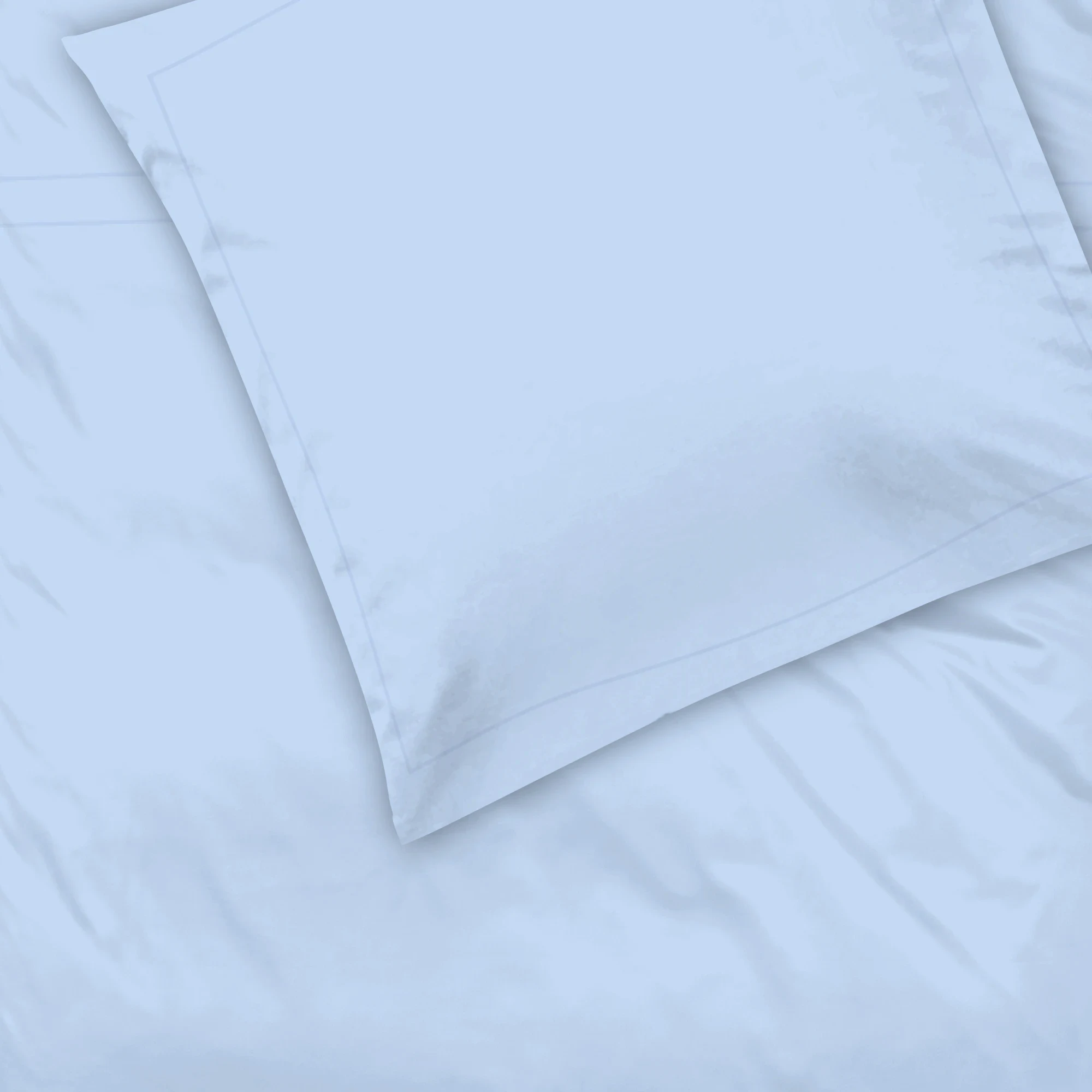 Graser Bettwäsche KORDEL Feinsatin Himmelblau Produkt Graser Bettwäsche KORDEL Feinsatin Himmelblau