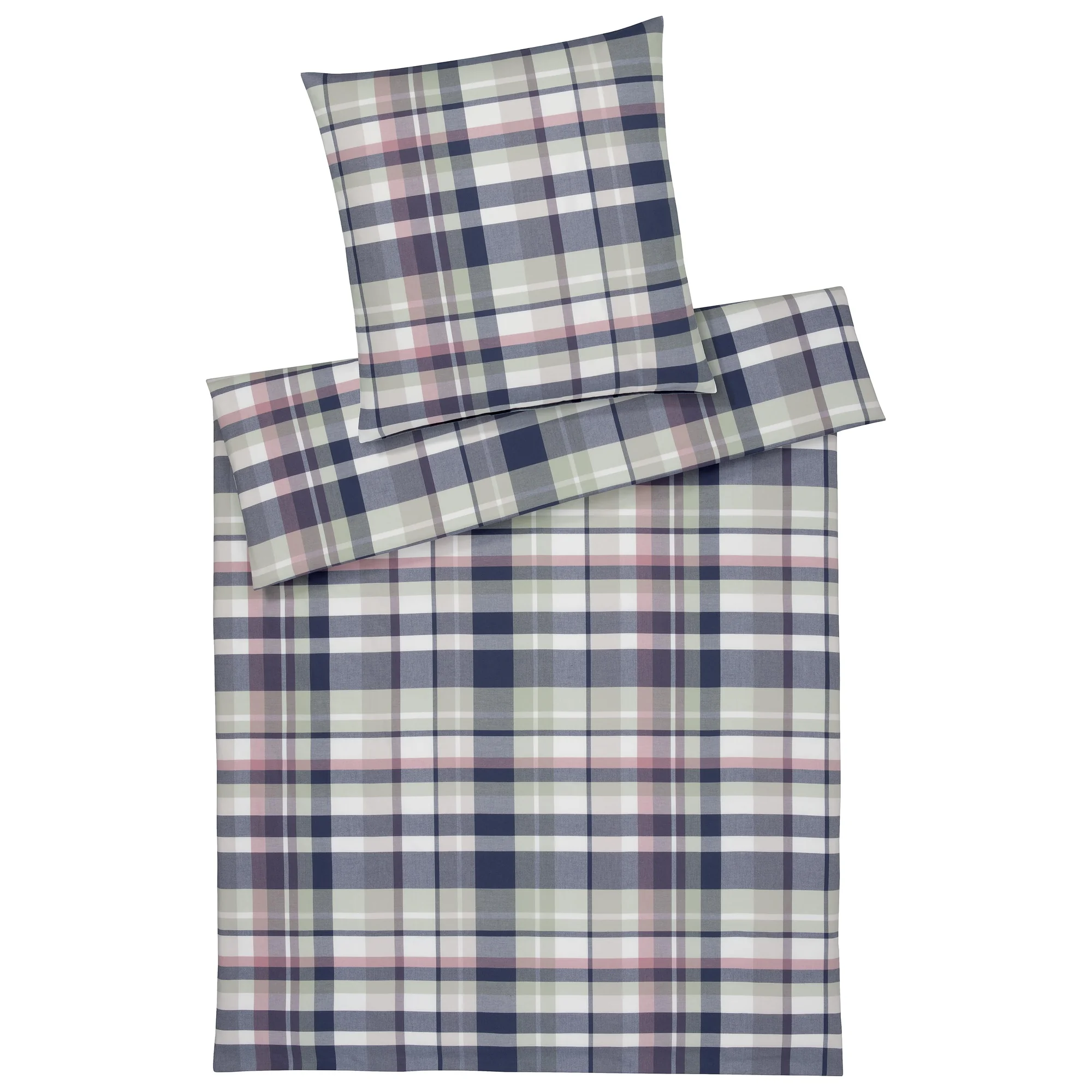 elegante Bettwäsche DARCY Flanell Pistazie Produkt elegante Bettwäsche DARCY Flanell Pistazie