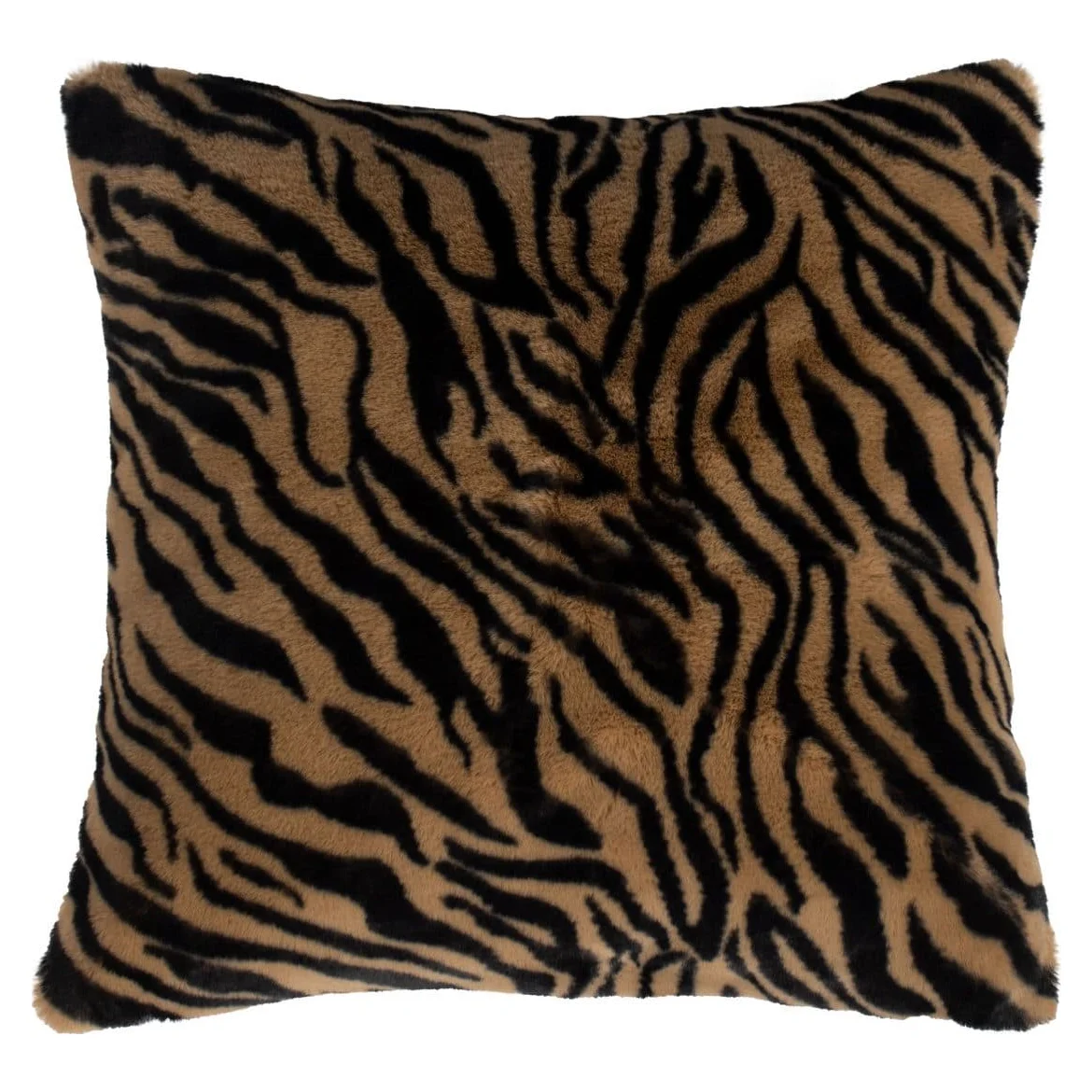 Zoeppritz Decorative Cushion REBORN TIGER Faux Fur Caramel product picture Zoeppritz Decorative Cushion REBORN TIGER Faux Fur Caramel