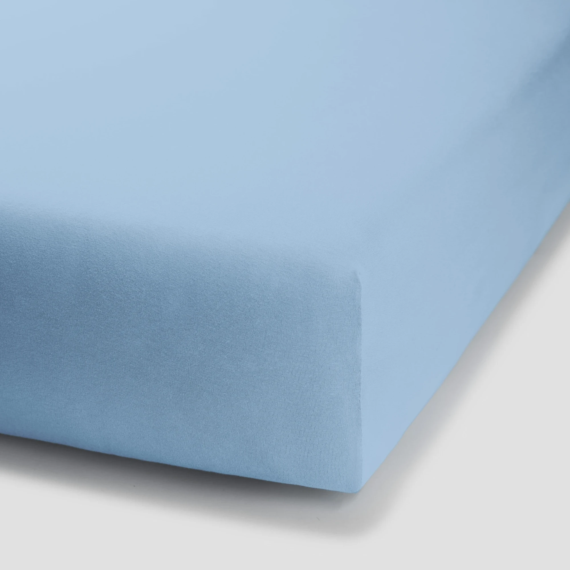 Formesse Spannbettlaken BELLA GRACIA Jersey Hellblau Produkt Formesse Spannbettlaken BELLA GRACIA Jersey Hellblau
