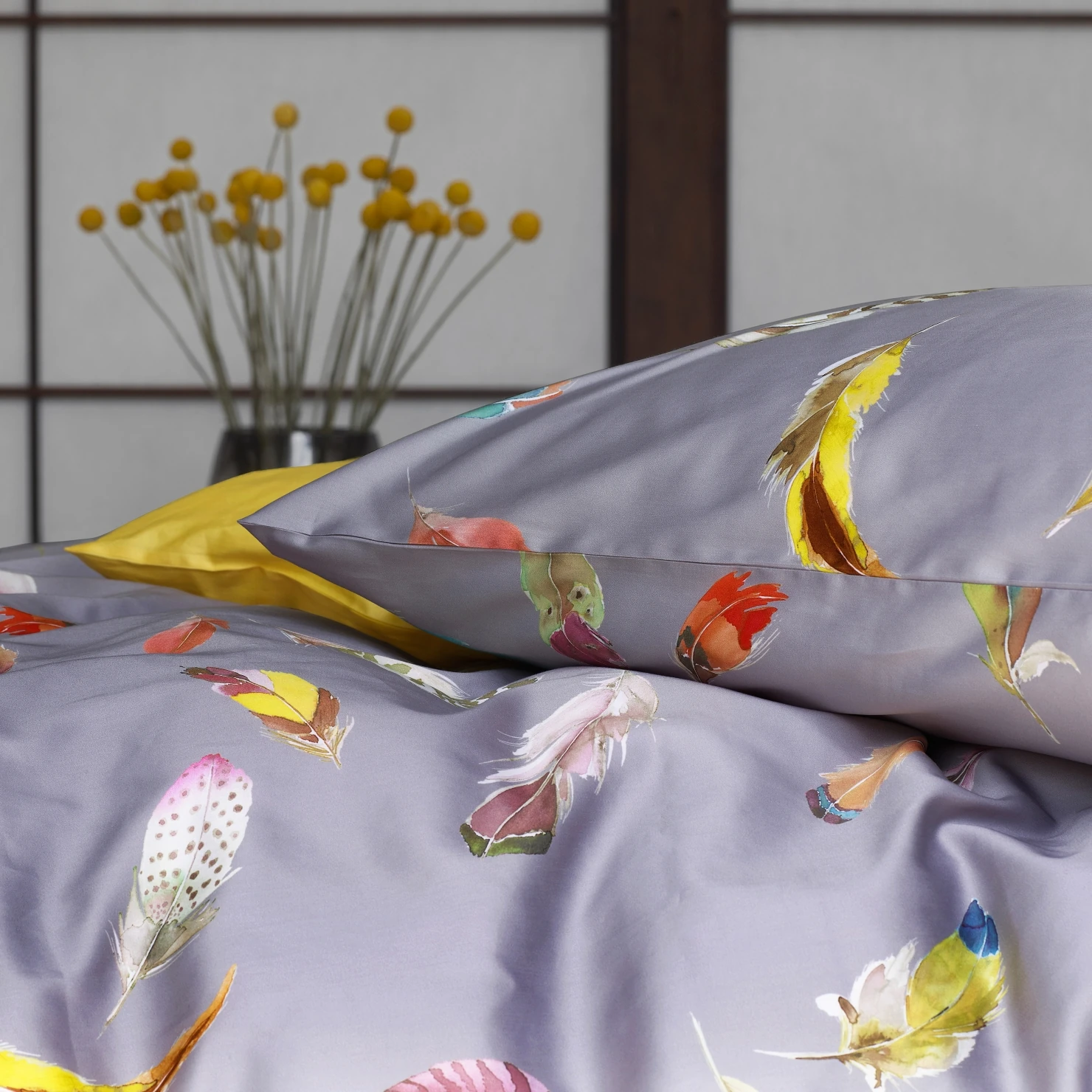 Zimmer + Rohde Bettwäsche BIRDS GALLERY Satin Gris Zimmer + Rohde Bettwäsche BIRDS GALLERY Satin Gris