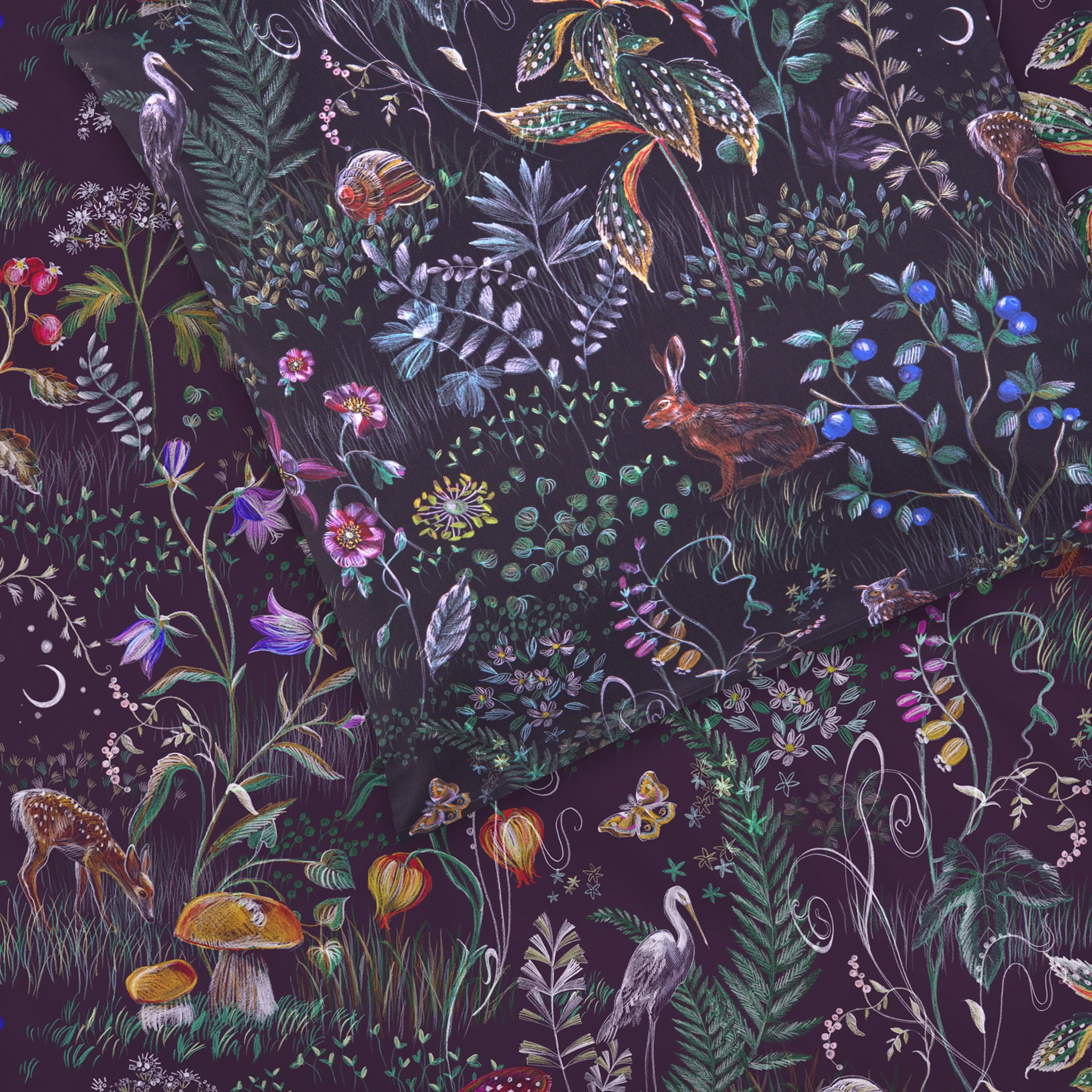 Christian Fischbacher Bettwäsche MAGIC FOREST Satin