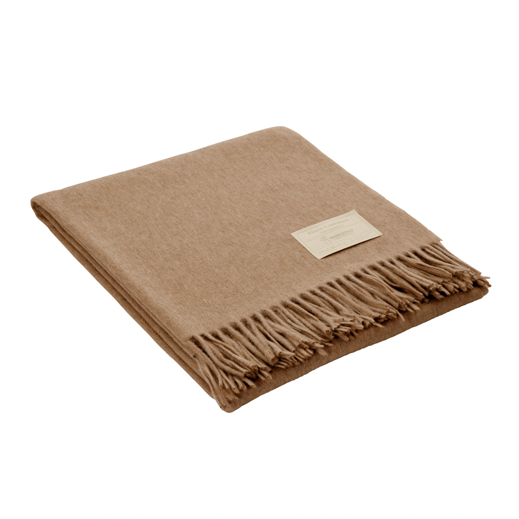 Eskimo Plaid ASTOR Cashmere Camel product picture Eskimo Plaid ASTOR Cashmere Camel