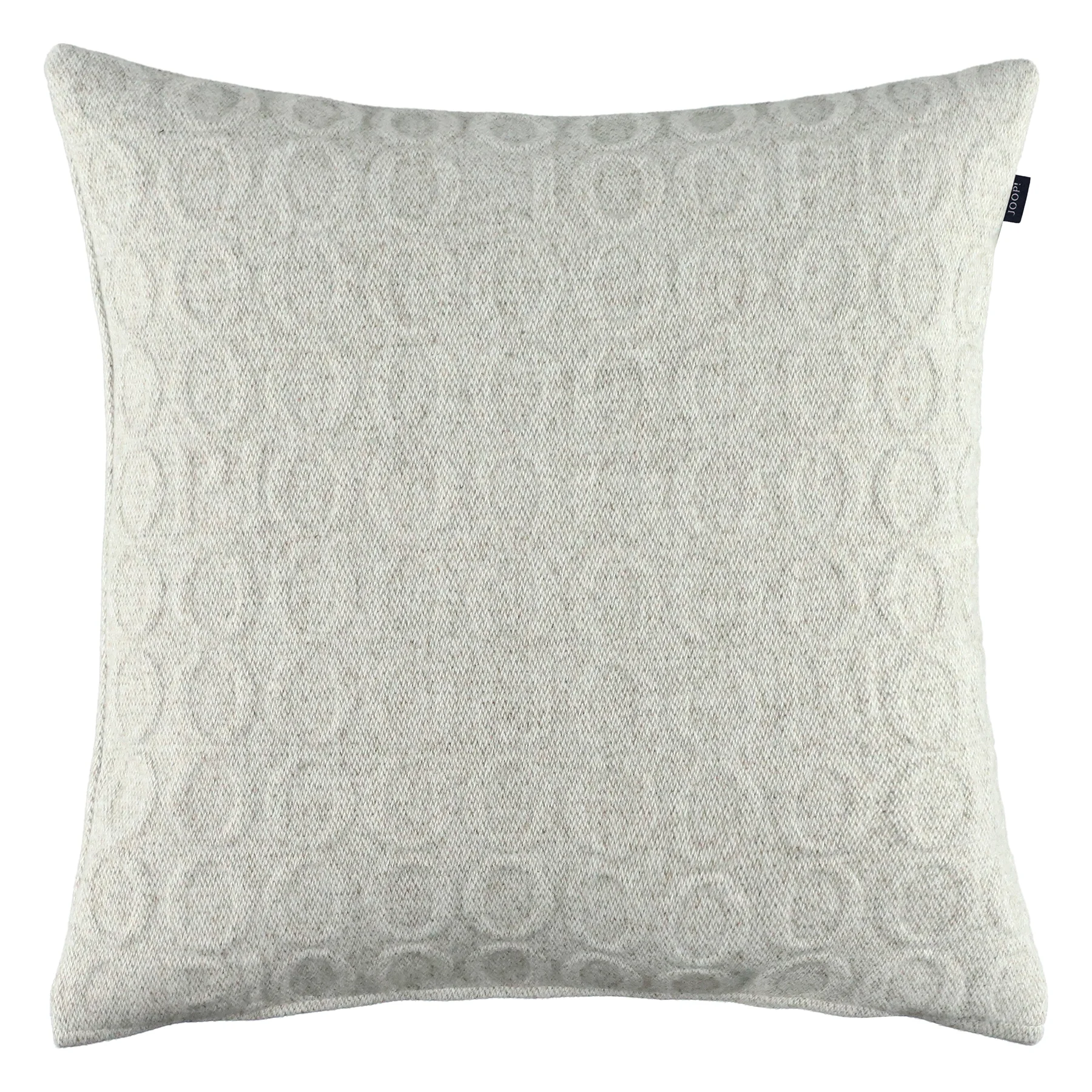 JOOP! Dekokissen SIGNATURE Grau