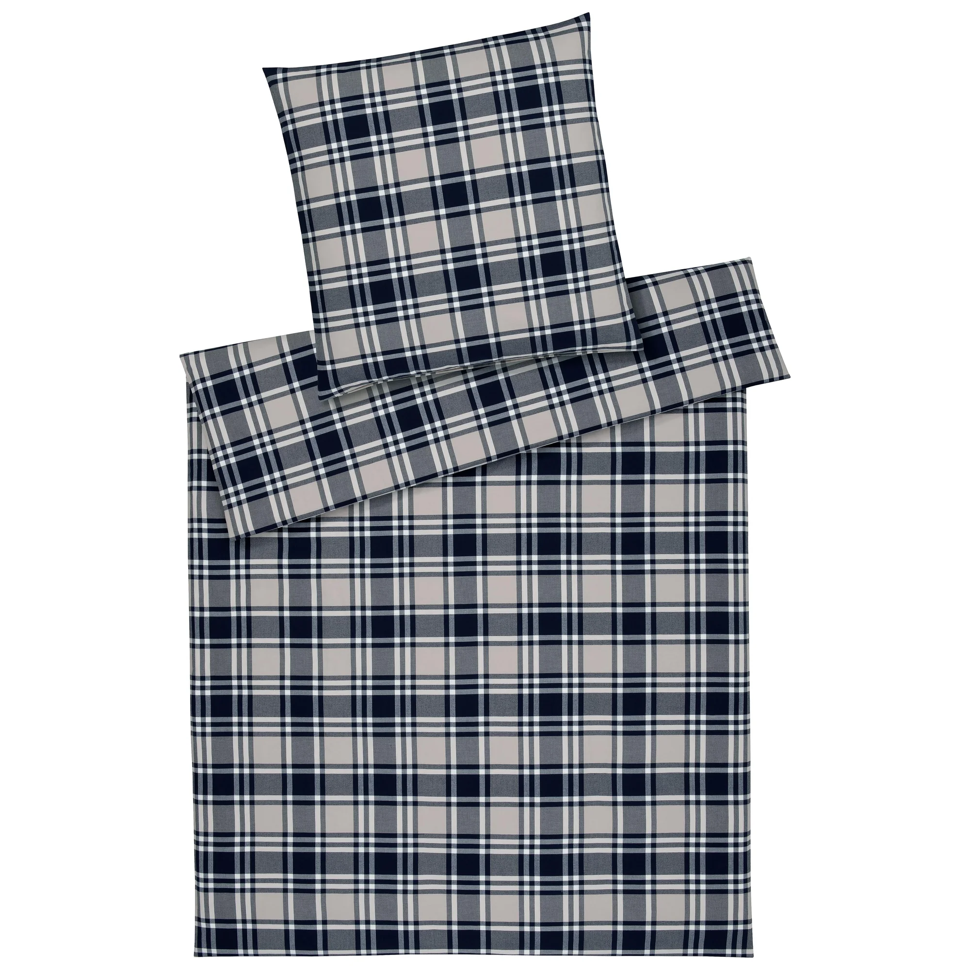 elegante Bettwäsche MANCHESTER Flanell Natur