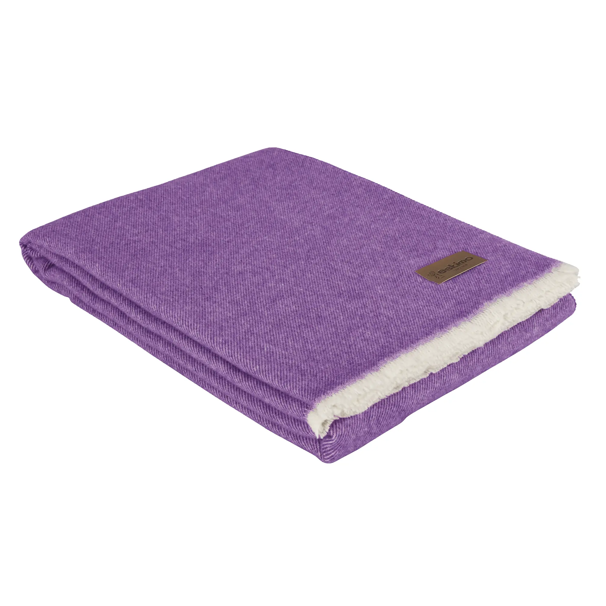 Eskimo Plaid VENEZIA Merinowolle Purple