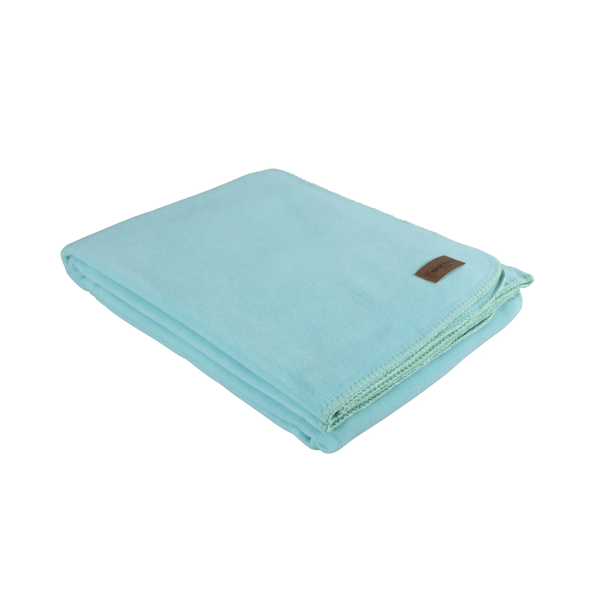 Eskimo Kuscheldecke EDEL VELOURS Lagune Produktbild Eskimo Kuscheldecke EDEL VELOURS Lagune