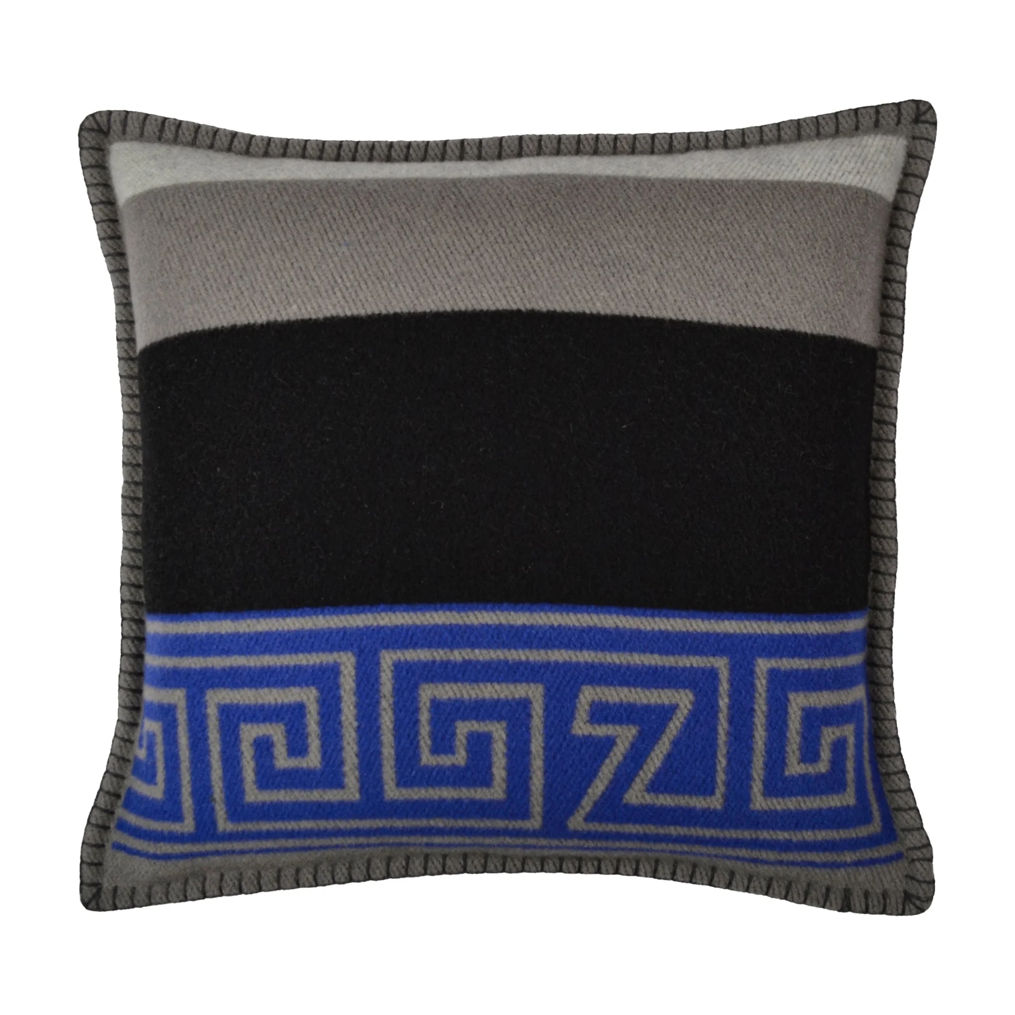 Zoeppritz Decorative Cushion HERITAGE Merino-Cashmere Ink