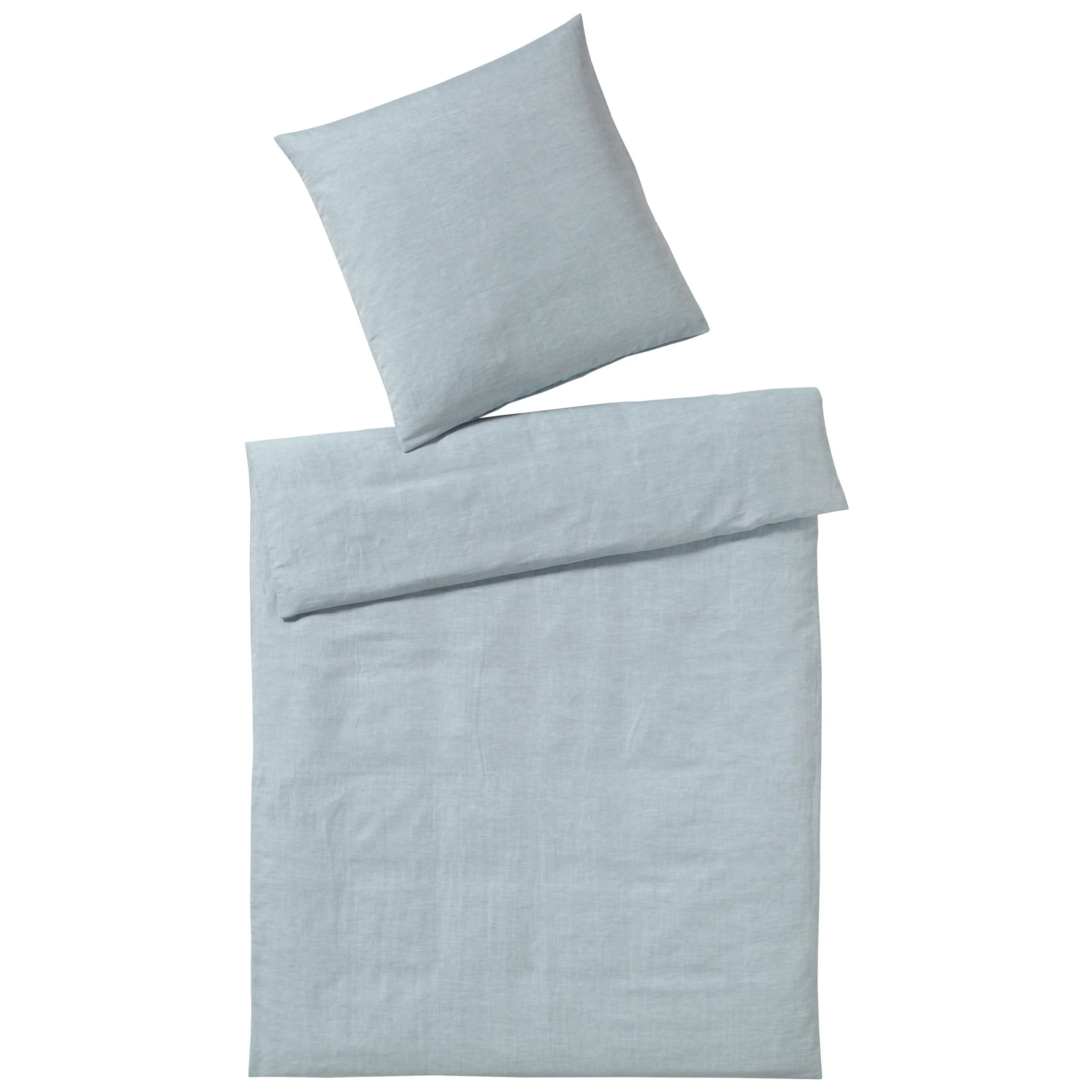 elegante Bettwäsche PURE Leinen Pastell Grün Produktbild elegante Bettwäsche PURE Leinen Pastell Grün