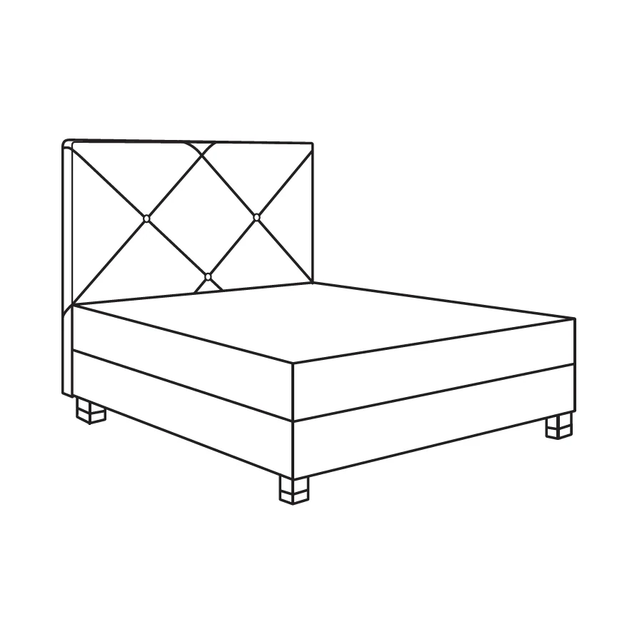 Treca Boxspringbett CARAT Produkt 2 Treca Boxspringbett CARAT 2