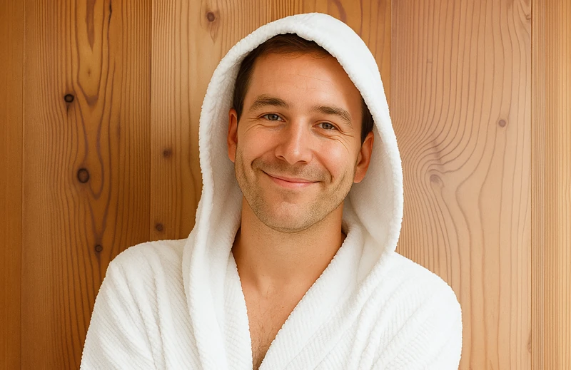 Schlossberg Bademantel Herren