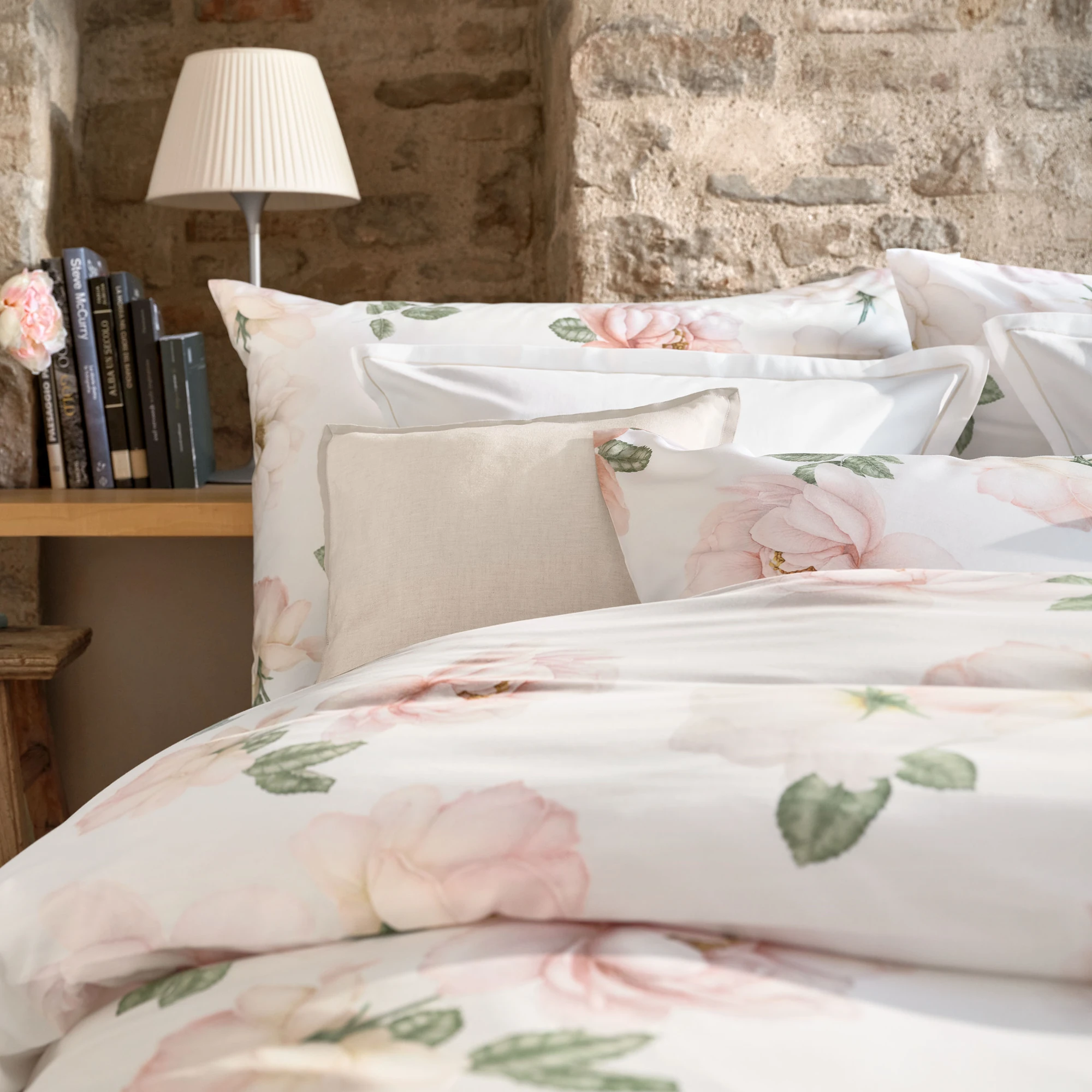 Schlossberg Bettwäsche ROSE Satin Noblesse Blanc Produkt 4 Schlossberg Bettwäsche ROSE Satin Noblesse Blanc 4
