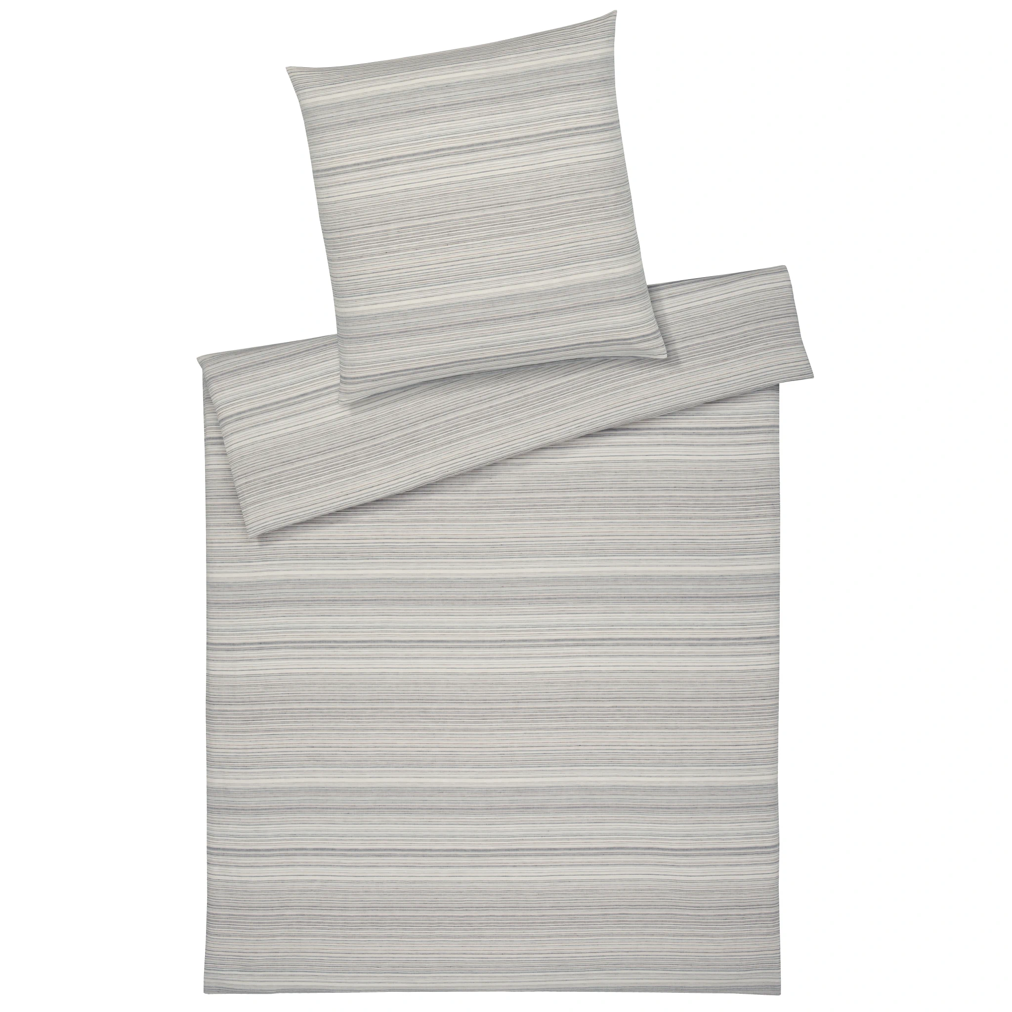 elegante Bettwäsche FLAIR Halbleinen Neutral