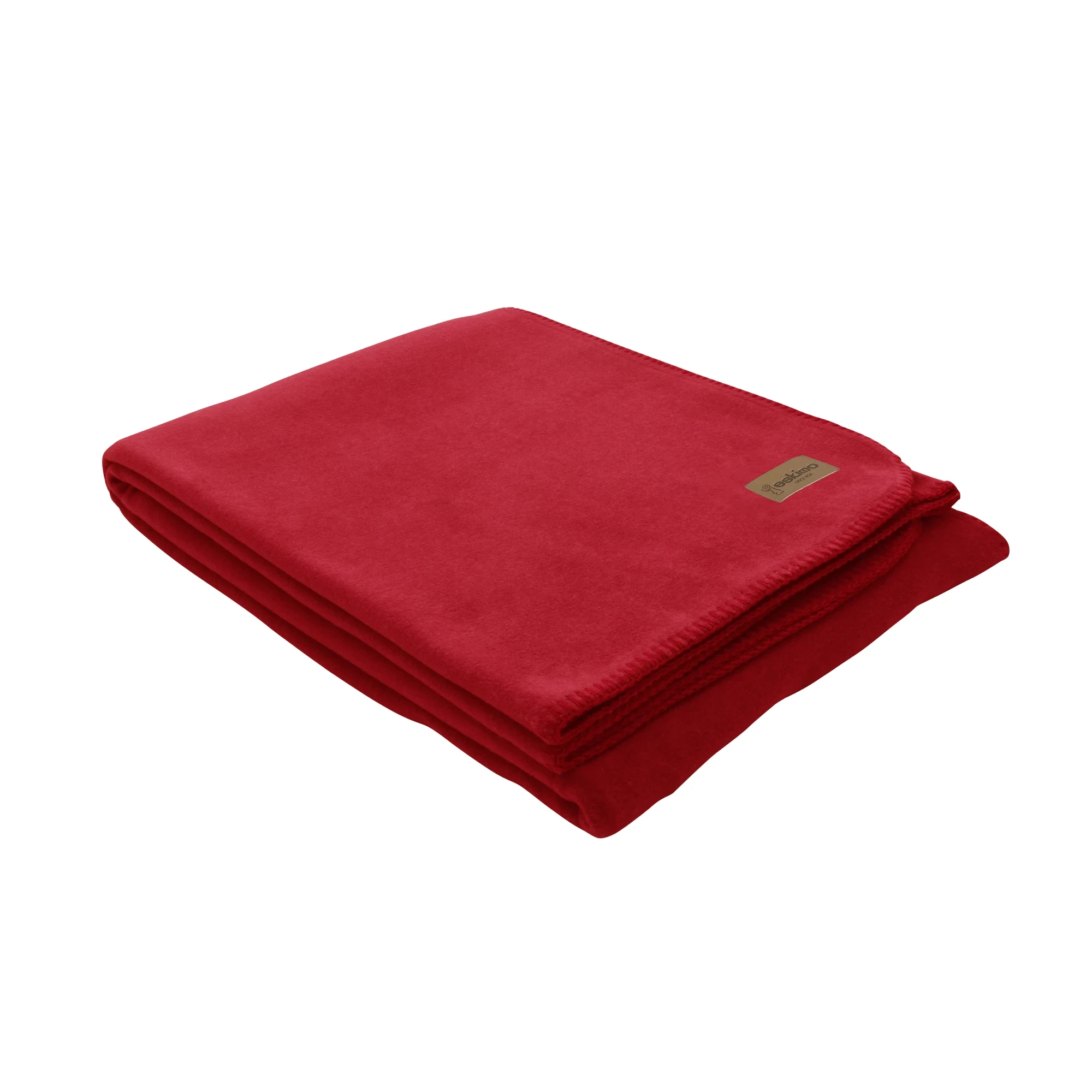 Eskimo Kuscheldecke EDEL VELOURS CH-Rot