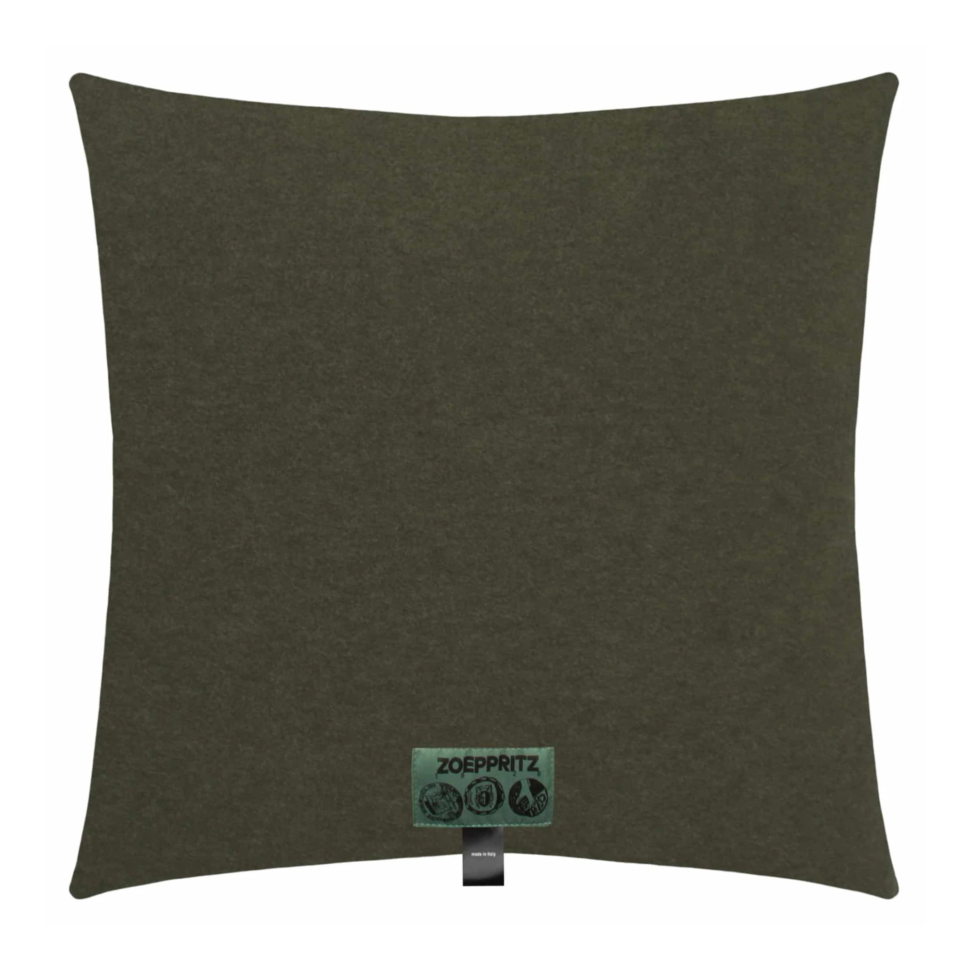 Zoeppritz Dekokissen SOFT-FLEECE Olive Branch