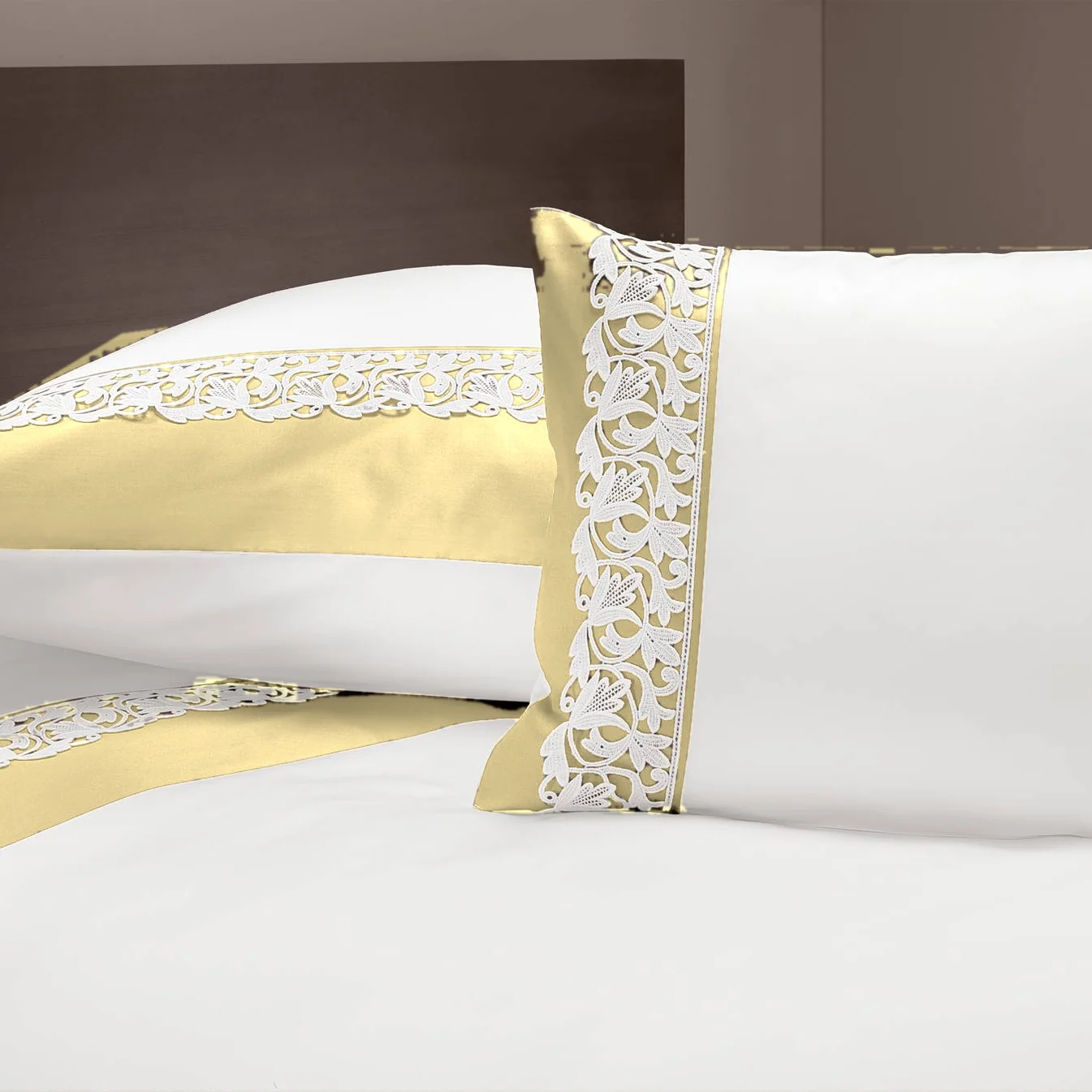Graser Bettwäsche BOSSA NOVA Satin Weiß-Creme Produktbild Graser Bettwäsche BOSSA NOVA Satin Weiß-Creme