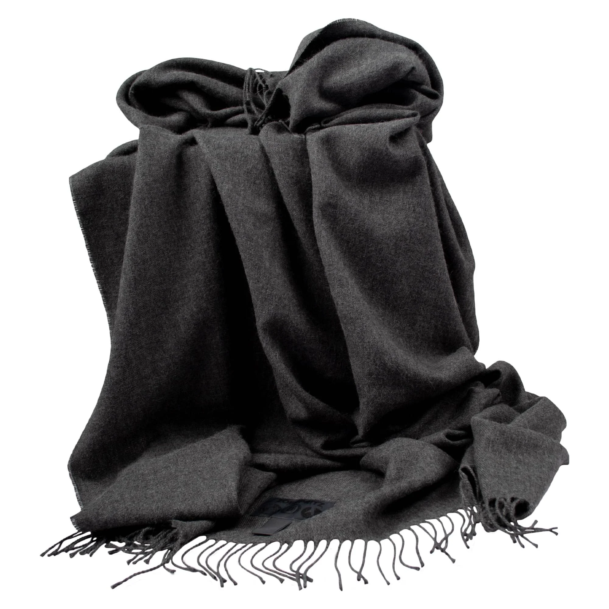 Zoeppritz Throw SINCE 1828 ALPACA Medium Grey Melange
