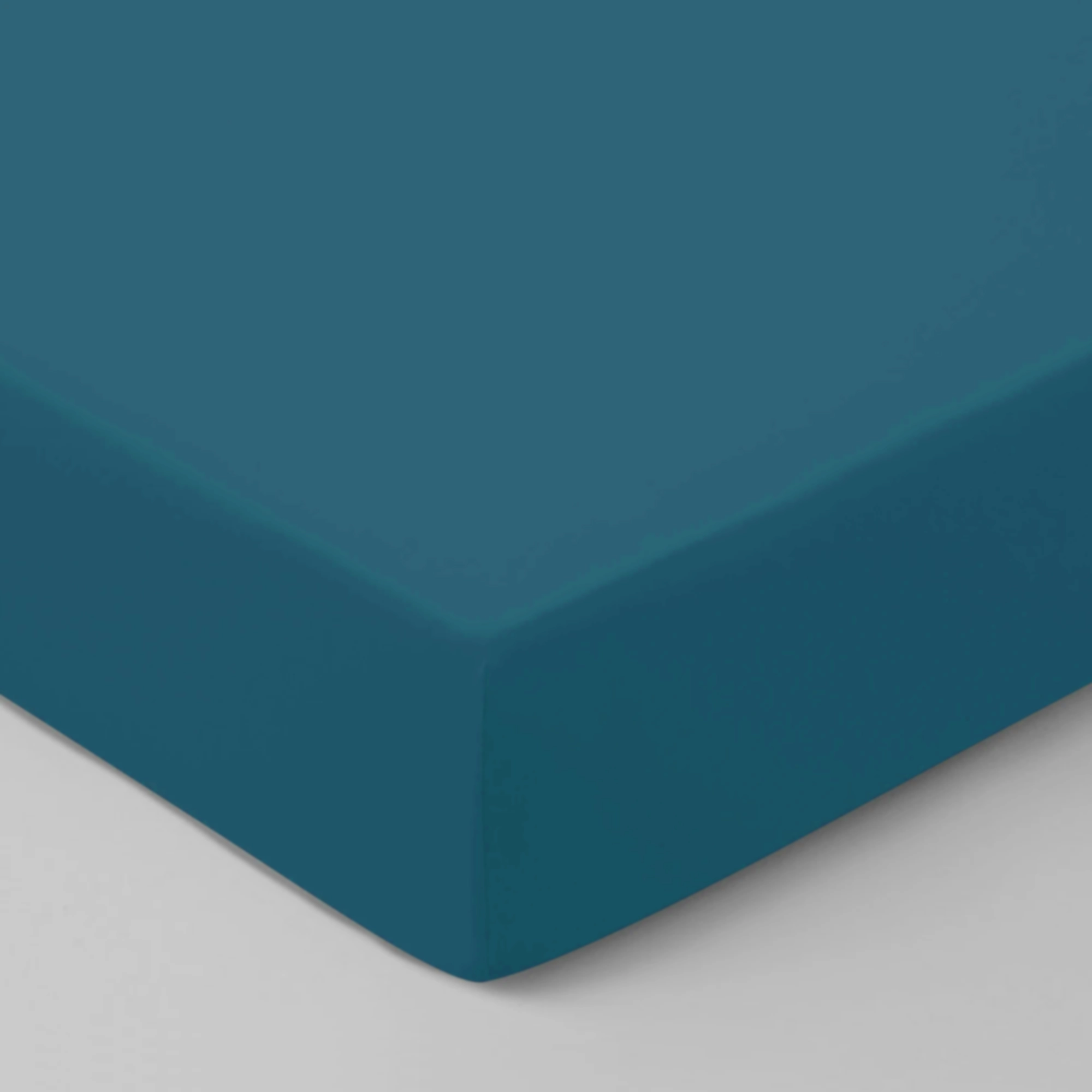 Graser Spannbettlaken SATIN UNI Atlantis