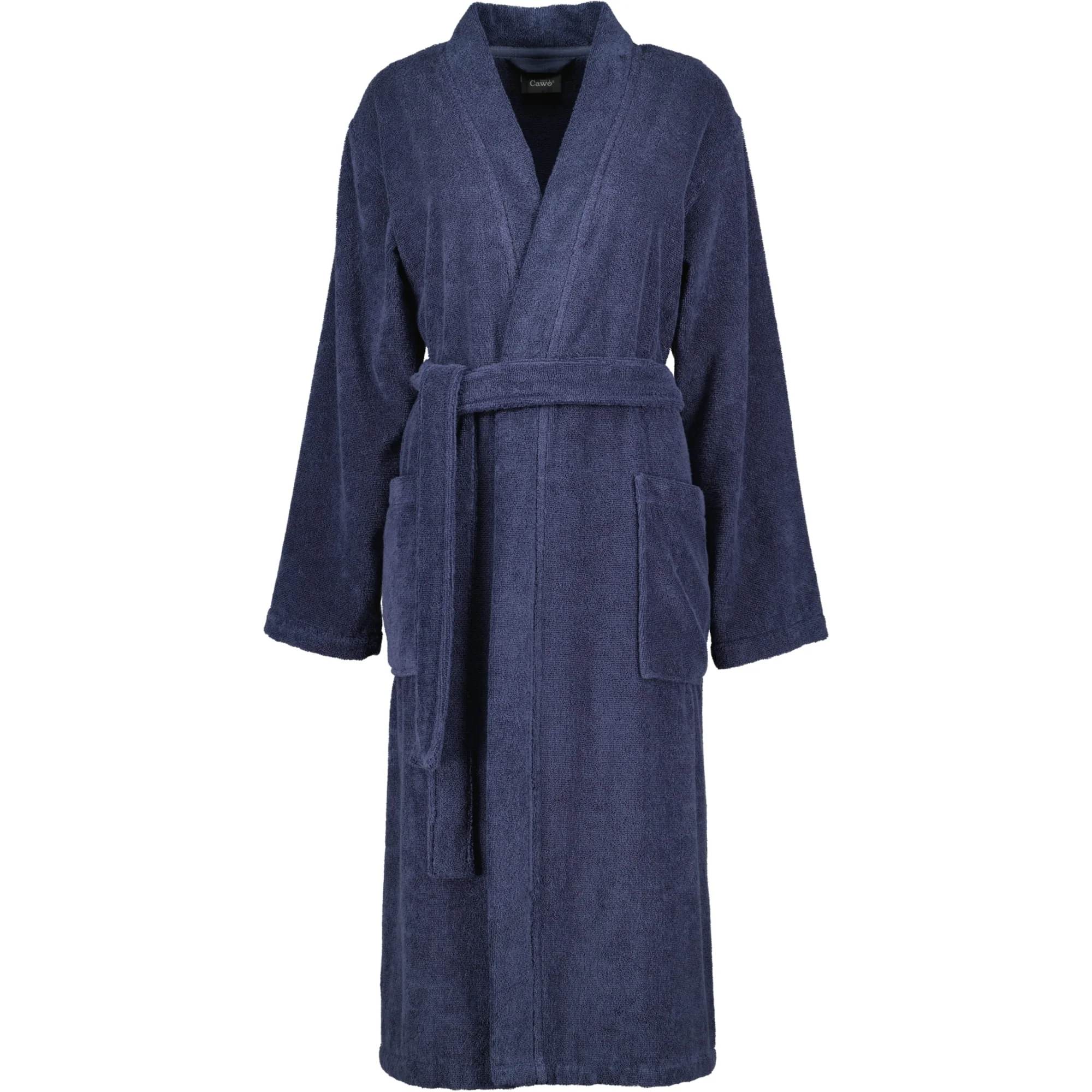 Cawö Bademantel Damen Kimono 826 Blau Produkt Cawö Bademantel Damen Kimono 826 Blau