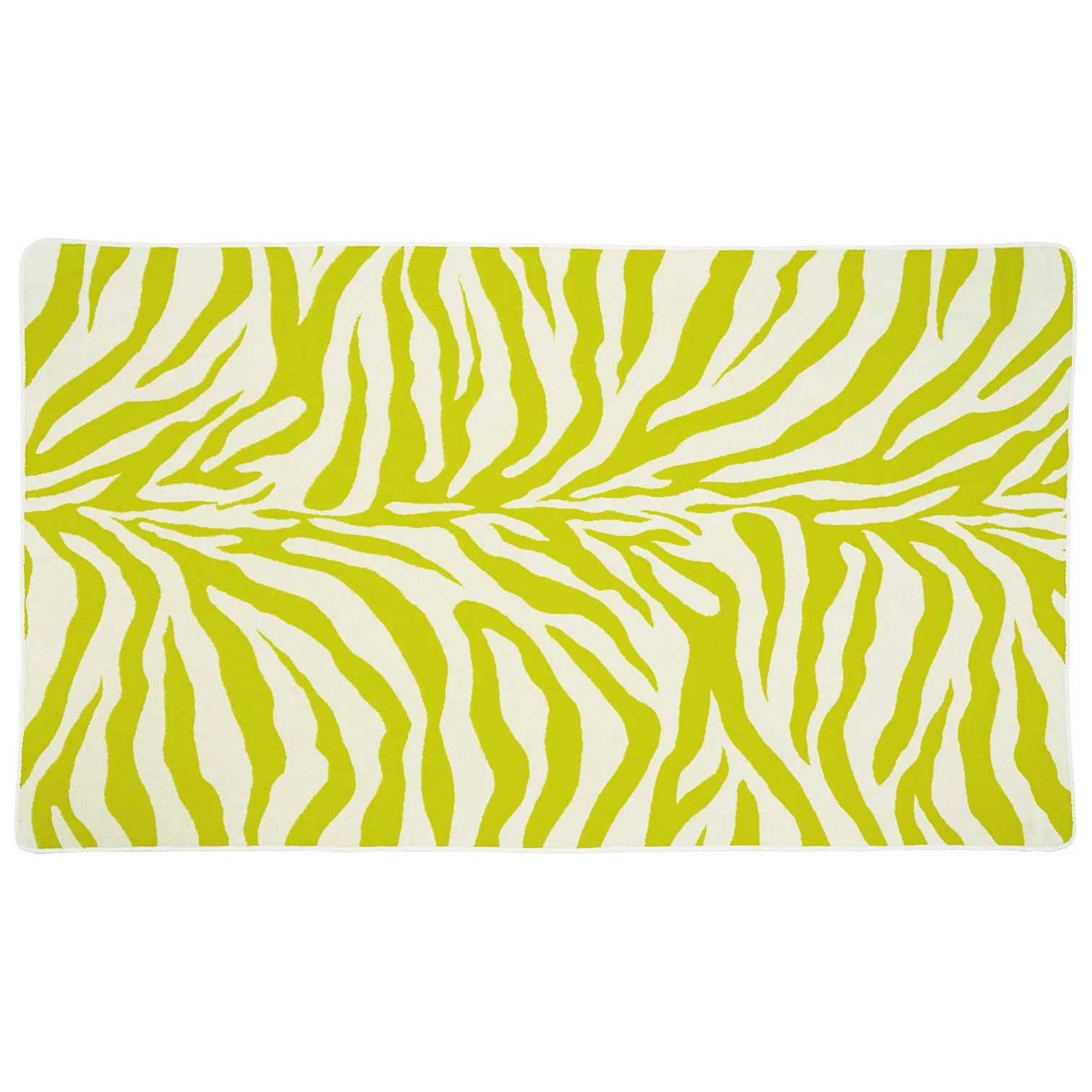 Abyss & Habidecor Beach Towels ZEBRA Apple Green product picture Abyss & Habidecor Beach Towels ZEBRA Apple Green