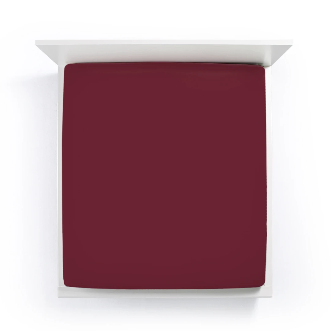 Formesse Spannbettlaken BELLA DONNA Jersey Cabernet Produktbild Formesse Spannbettlaken BELLA DONNA Jersey Cabernet