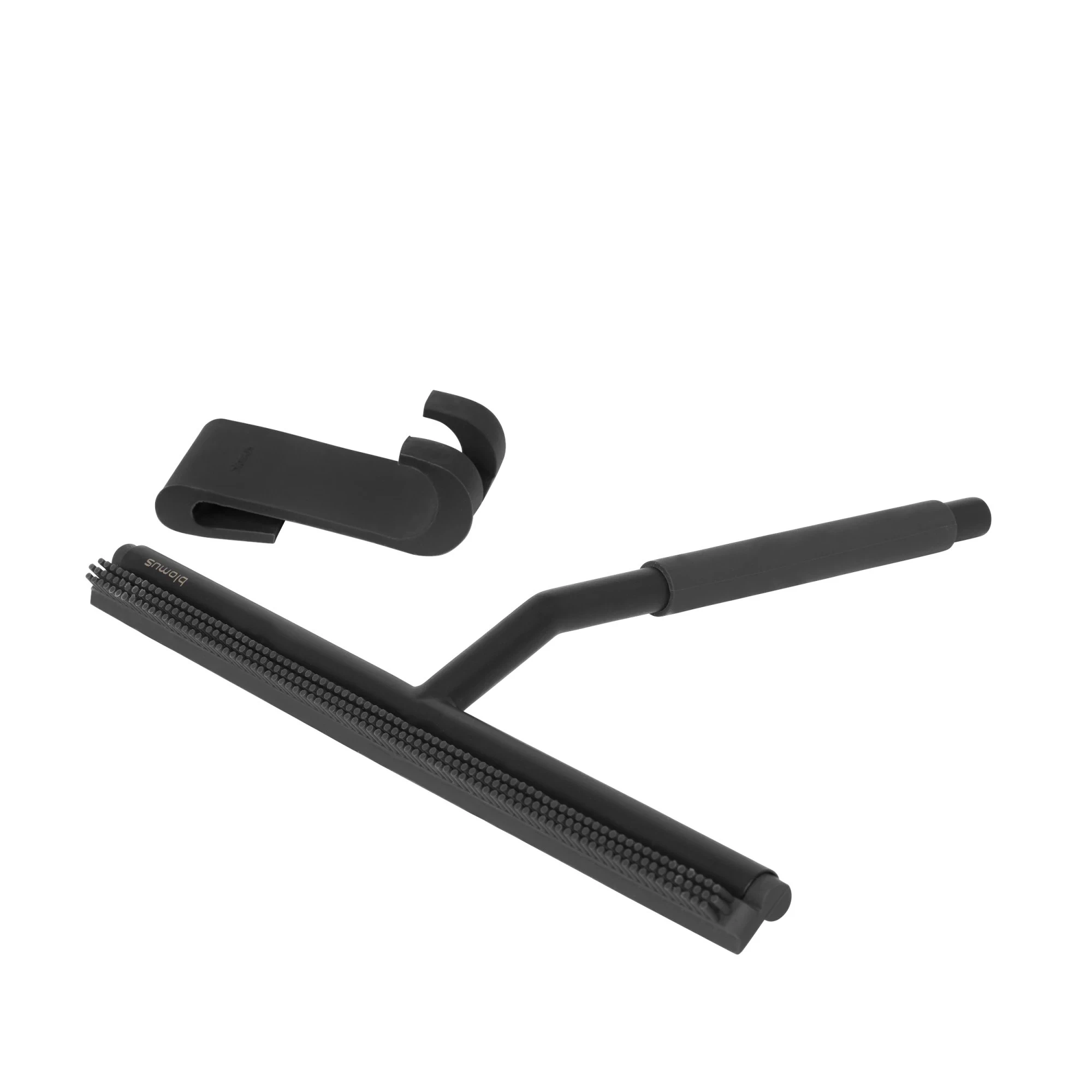 blomus Duschwischer MODO Mit Halter Black 1