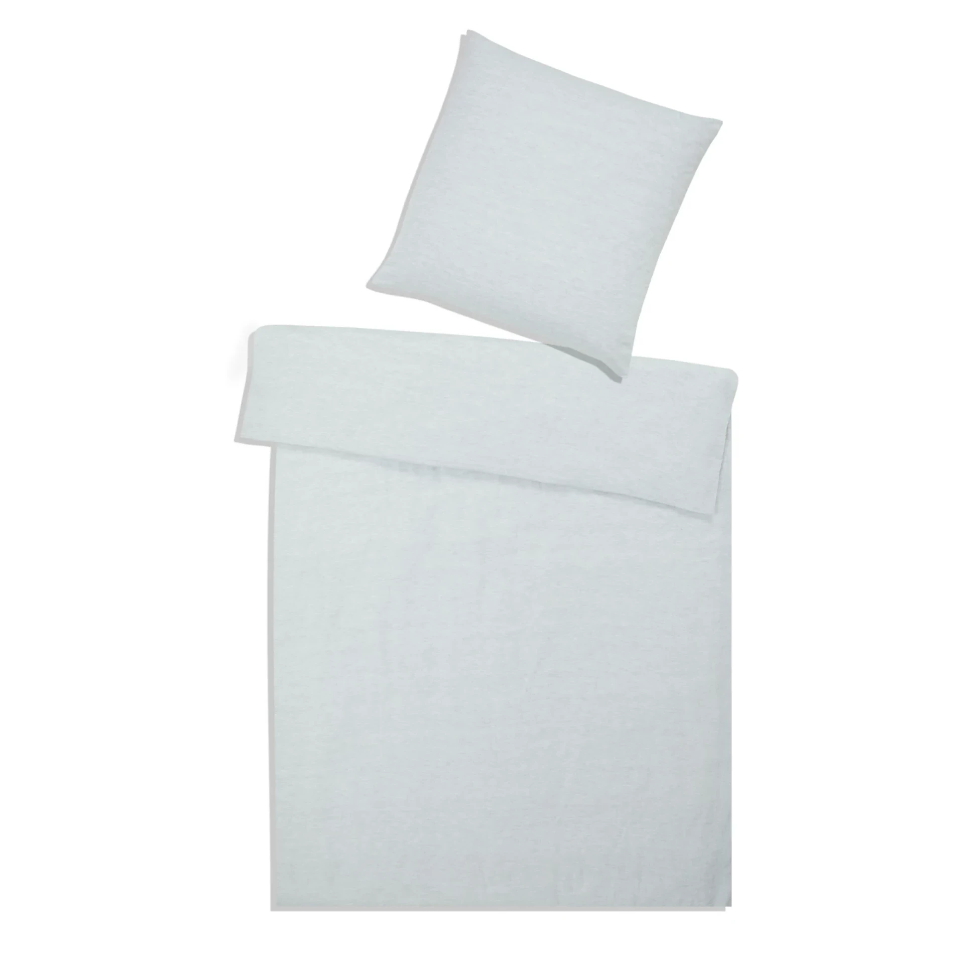 elegante Kinderbettwäsche BREEZEE Halbleinen Blassgrün Produktbild elegante Kinderbettwäsche BREEZEE Halbleinen Blassgrün