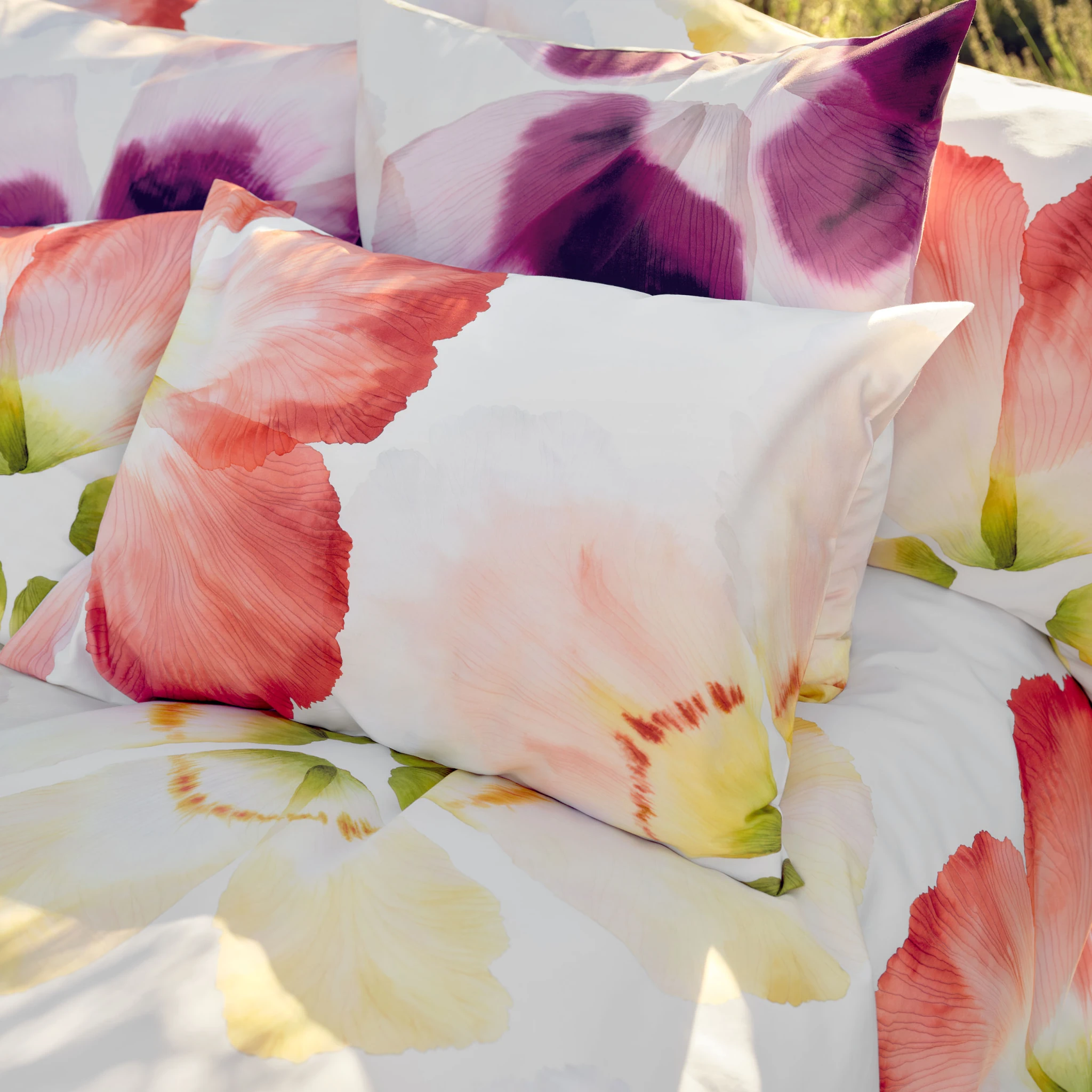 Schlossberg Bettwäsche AURORA Satin Blanc Produktbild 2 Schlossberg Bettwäsche AURORA Satin Blanc 2