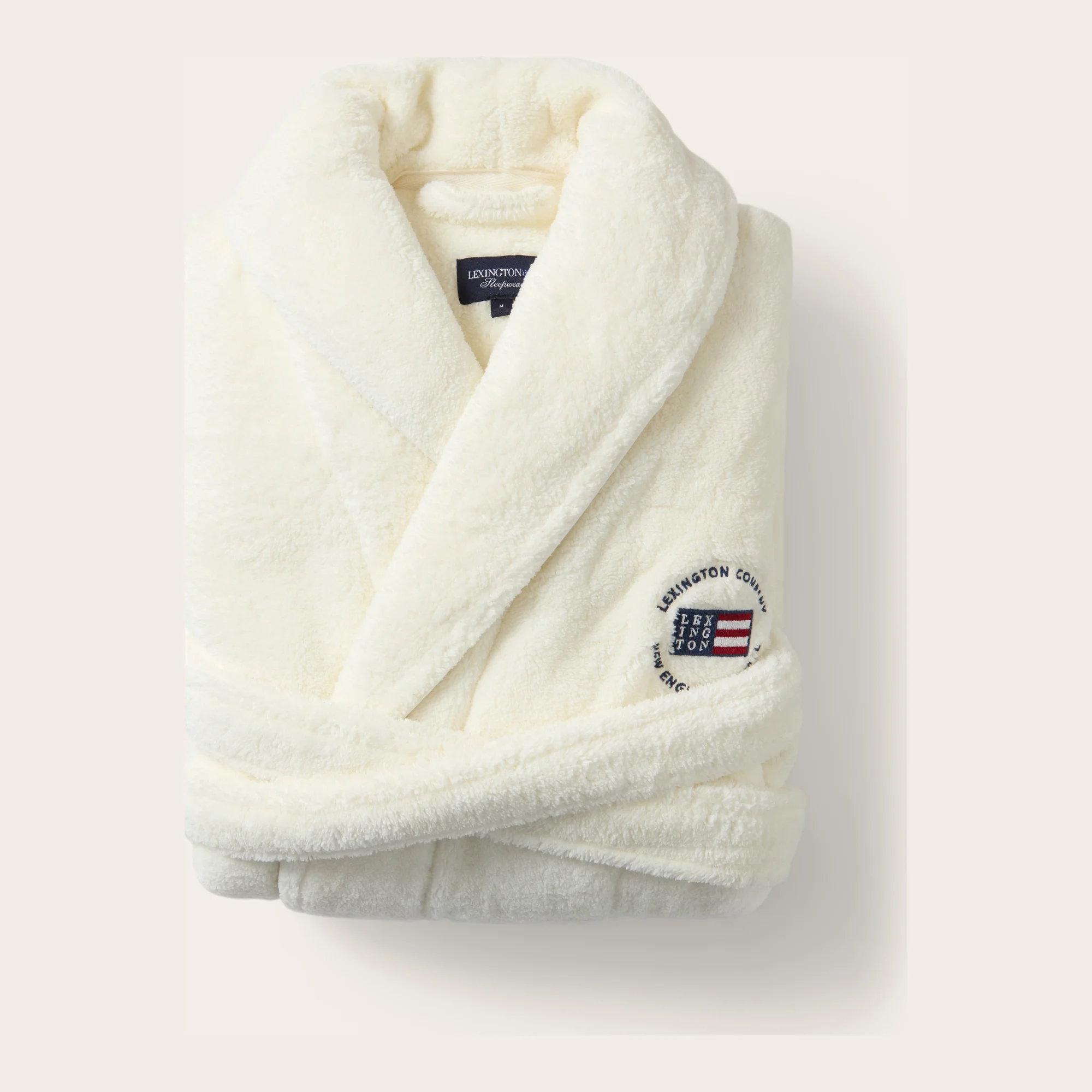 Lexington Bademantel FLEECE Weiß Produkt Lexington Bademantel FLEECE Weiß