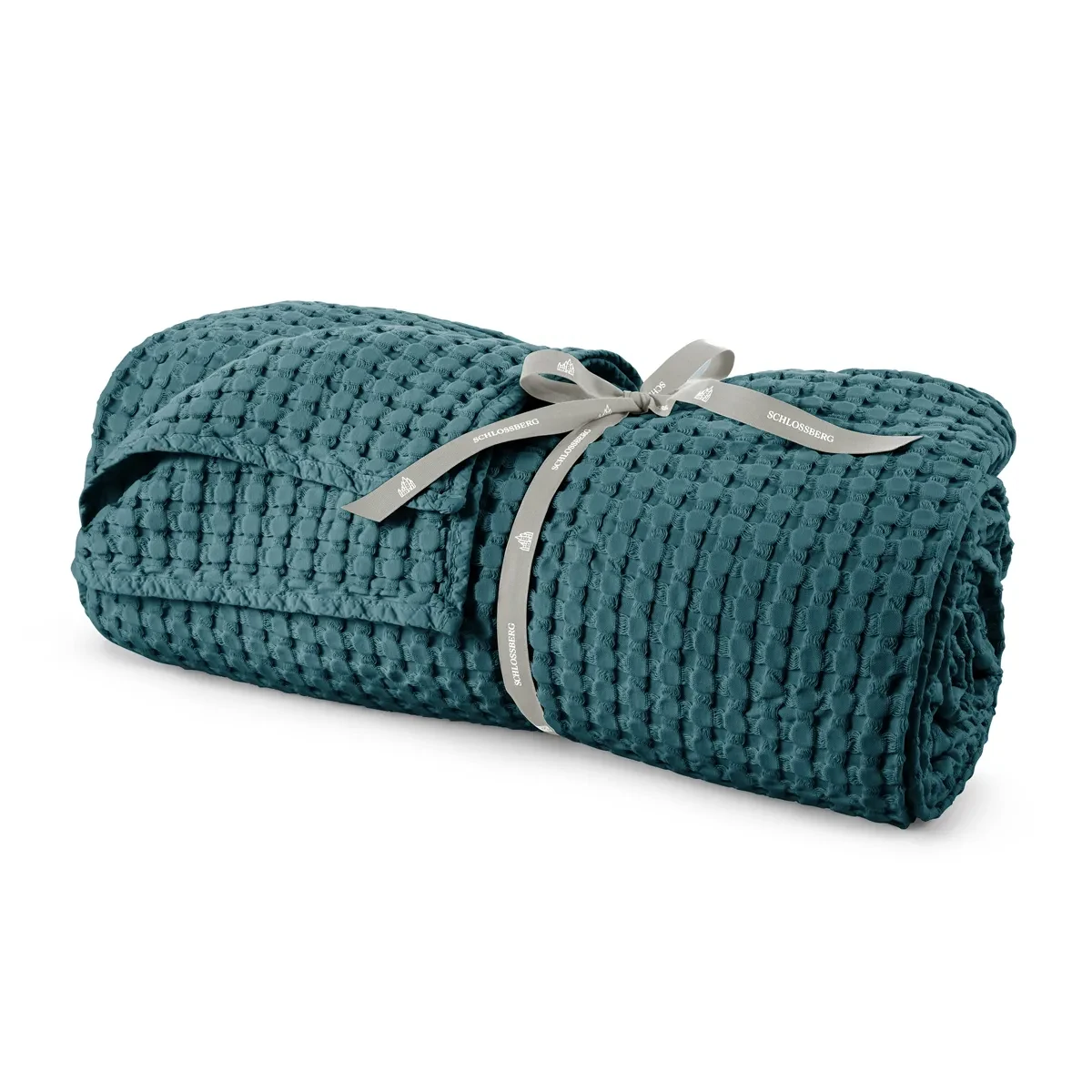 Schlossberg Plaid STAY Teal Produktbild Schlossberg Plaid STAY Teal