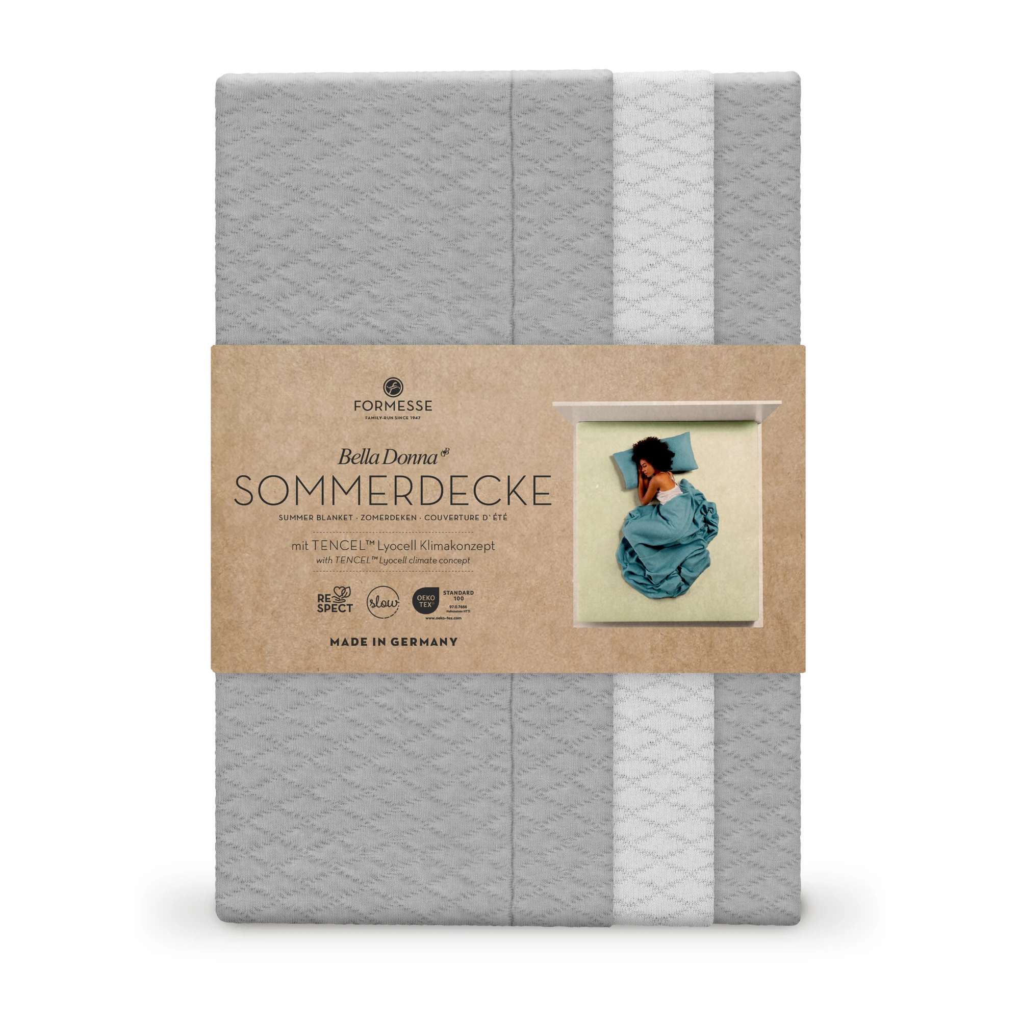 Formesse Sommerdecke BELLA DONNA Grau