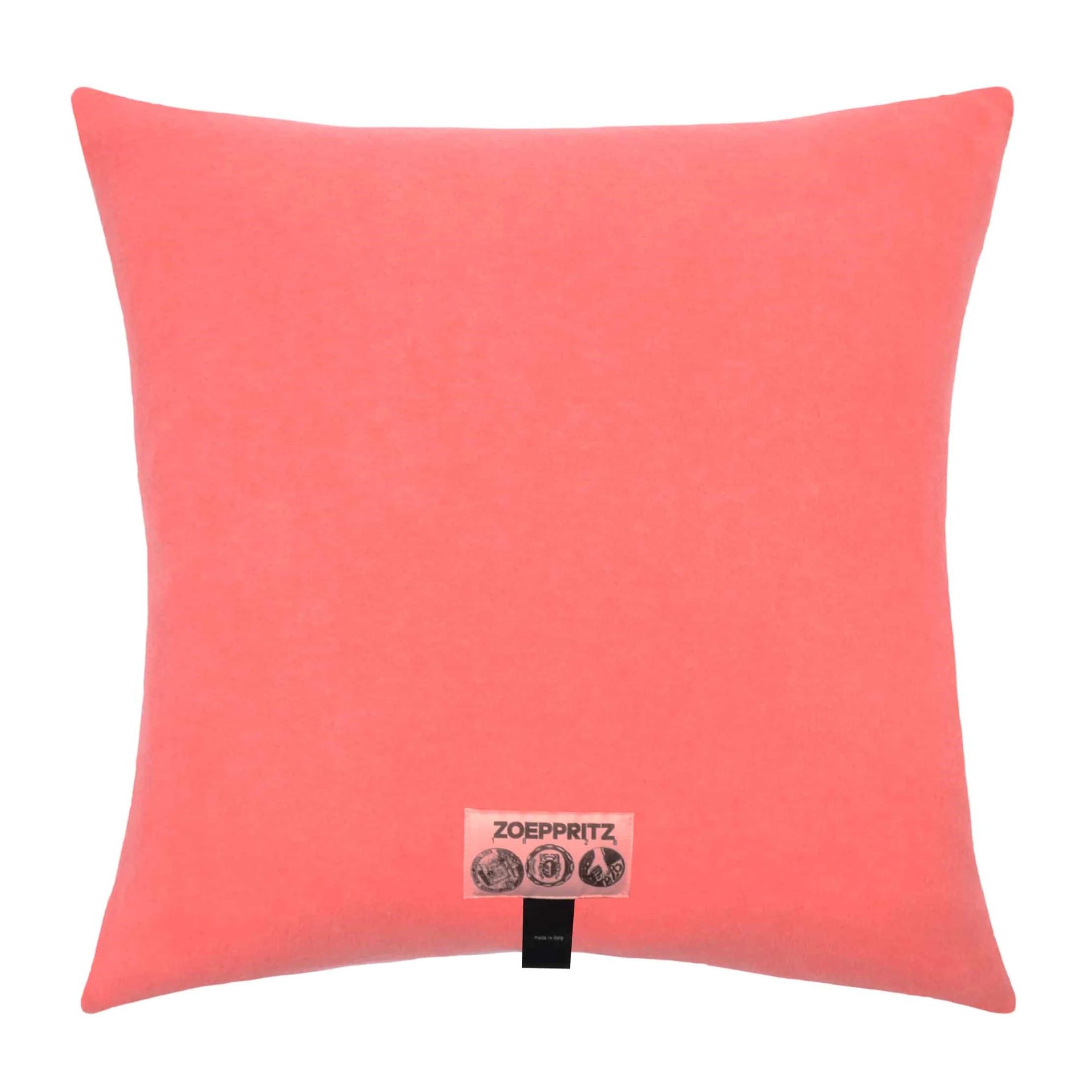 Zoeppritz Dekokissen SOFT-FLEECE Coral Produktbild Zoeppritz Dekokissen SOFT-FLEECE Coral