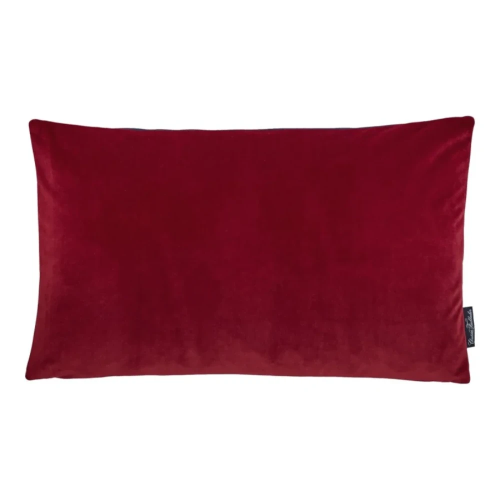 ◾Fischbacher 1819 Dekokissen VICE VERSA Rot-Marineblau