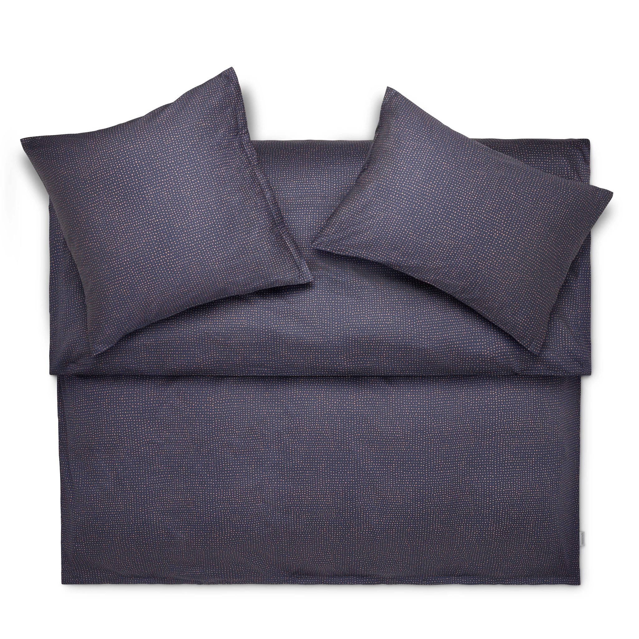 Schlossberg Bettwäsche ERIN GOTS Satin Organic Bleu