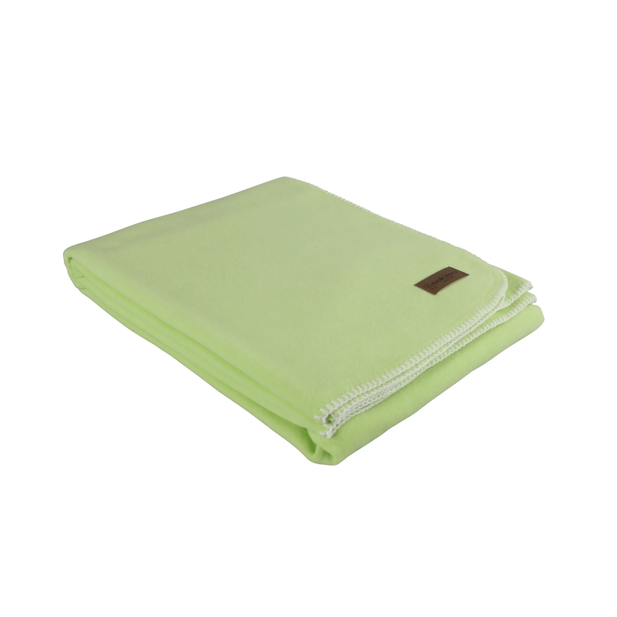 Eskimo Kuscheldecke EDEL VELOURS Pistazie Produktbild Eskimo Kuscheldecke EDEL VELOURS Pistazie