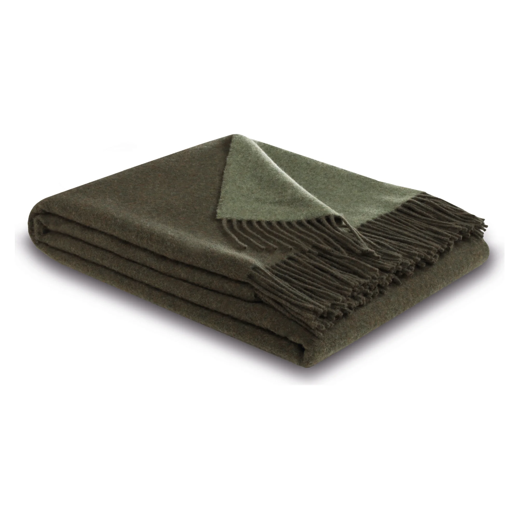 Biederlack Plaid KASCHMIR Forest-Salvia