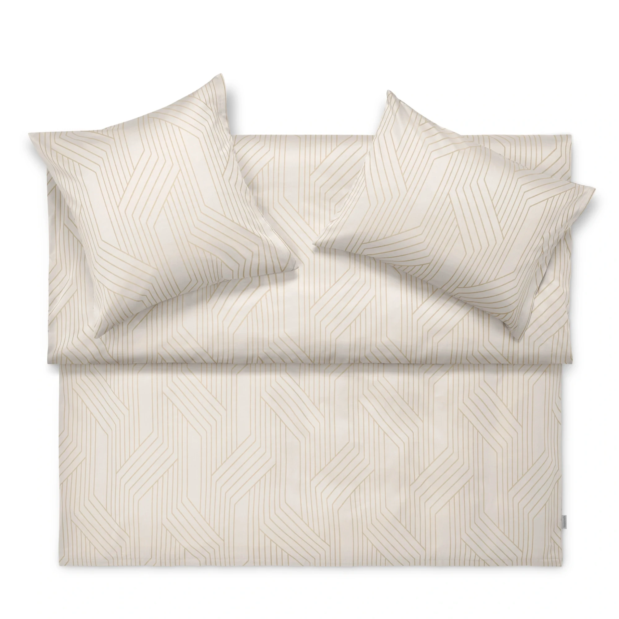 Schlossberg Bettwäsche ENNIO Jacquard Deluxe Beige