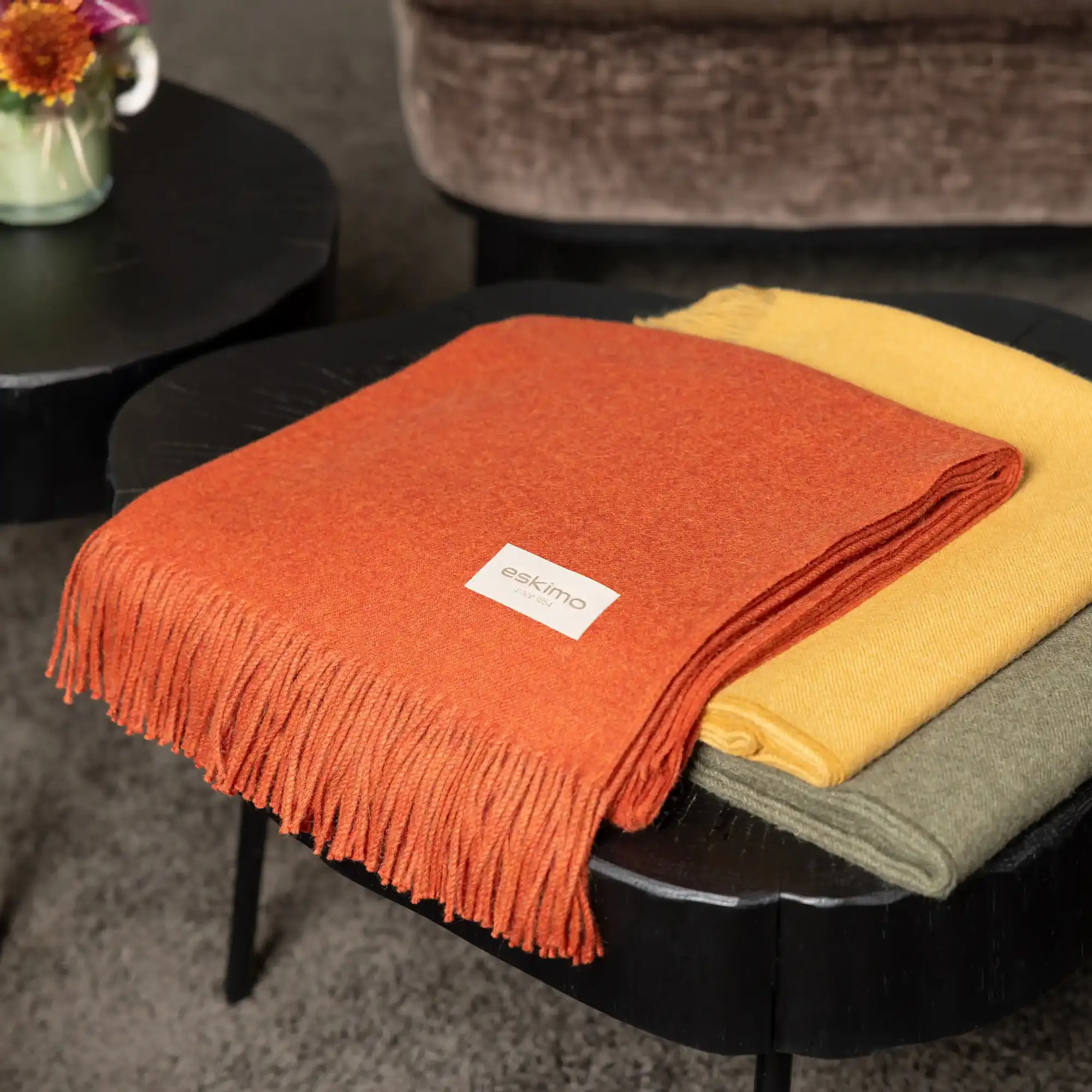 Eskimo Throw APUS Alpaca Terracotta product picture 1 Eskimo Throw APUS Alpaca Terracotta 1