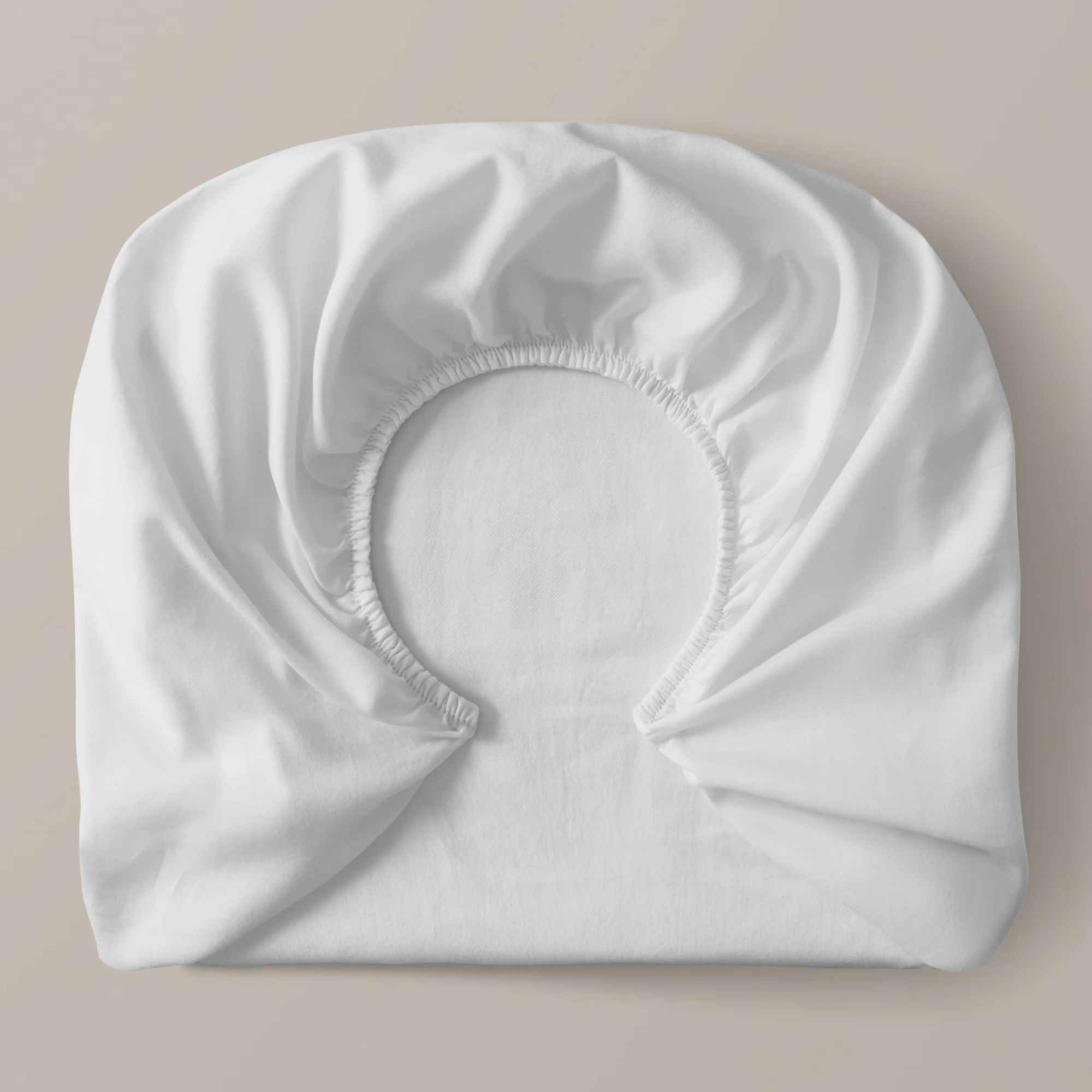 Royfort Luxus Spannbettlaken KASCHMIR Weiß