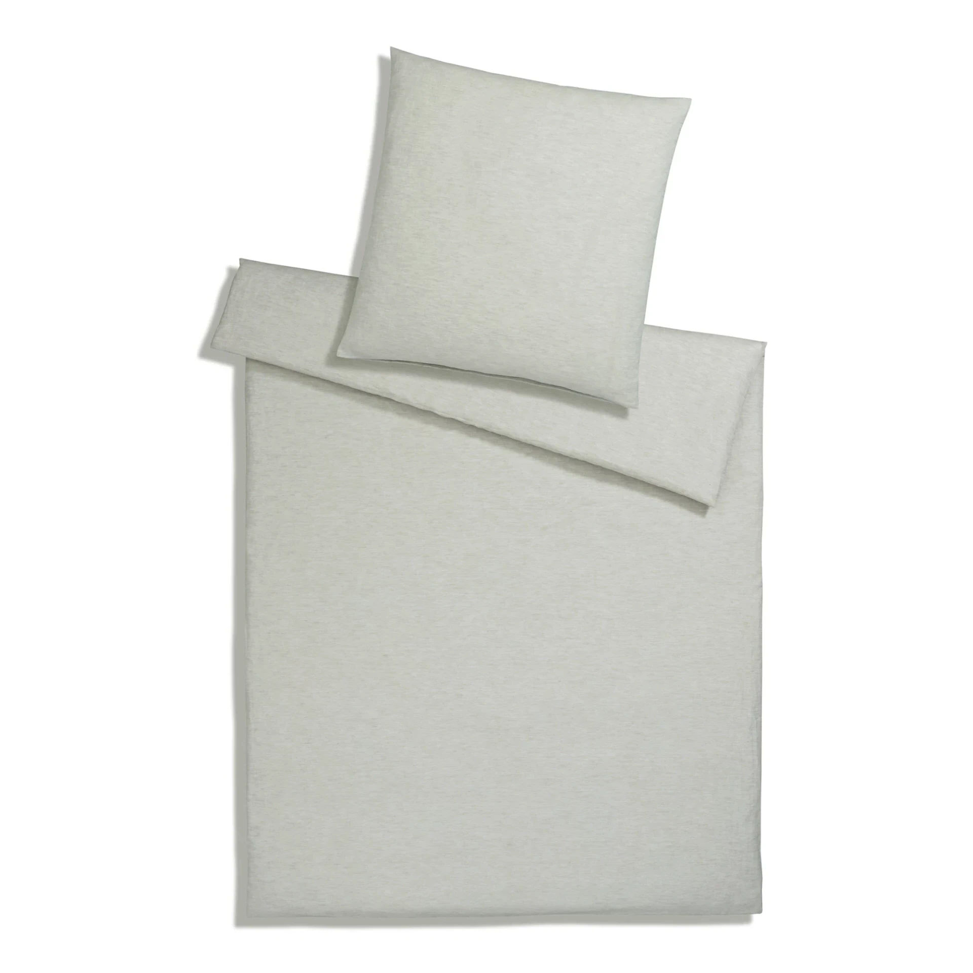 elegante Kinderbettwäsche BREEZEE Halbleinen Kreide