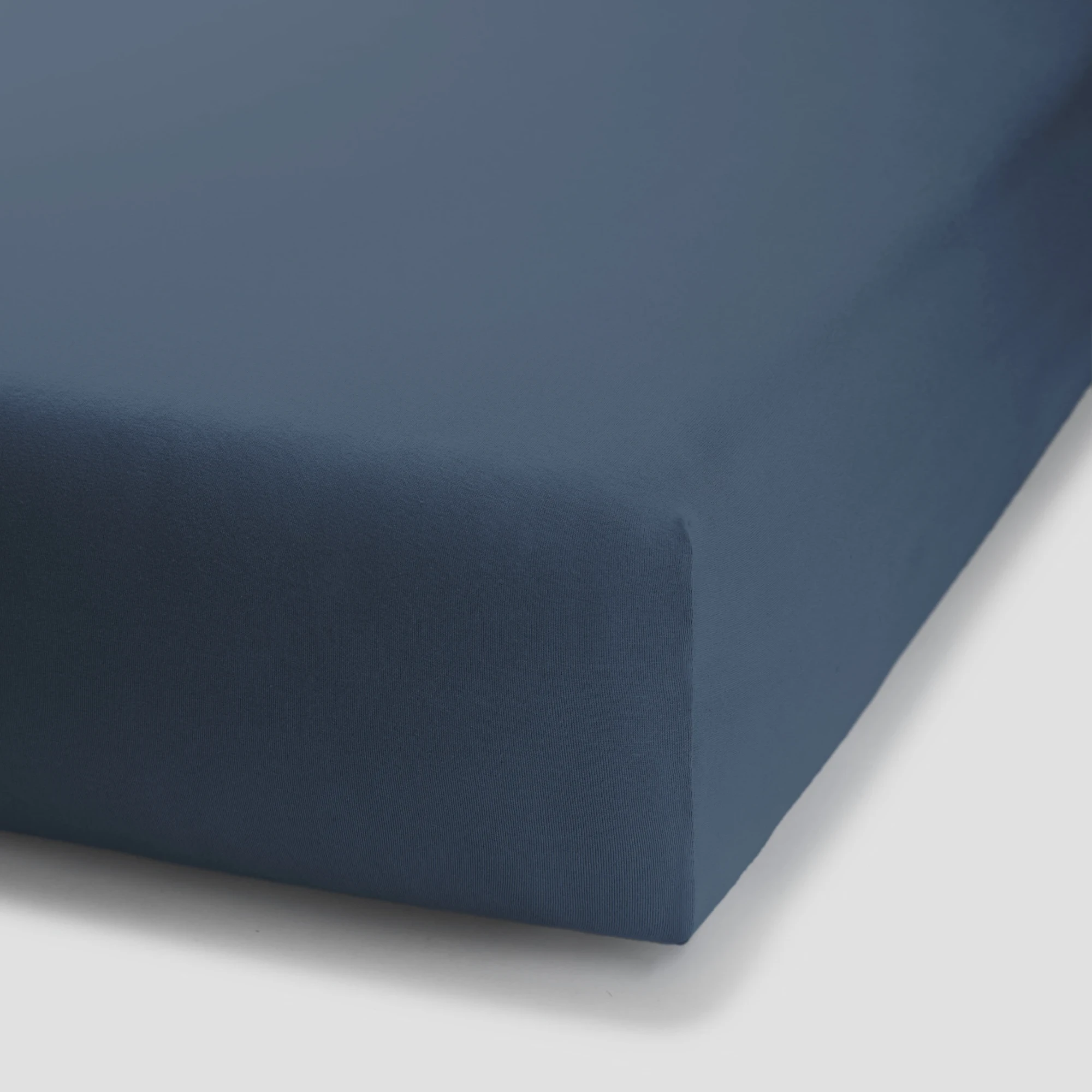 Formesse Spannbettlaken BELLA GRACIA Jersey Blaugrau