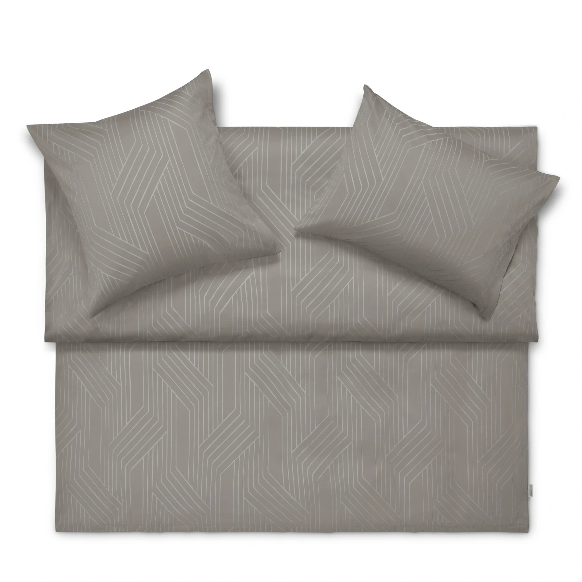 Schlossberg Bettwäsche ENNIO Jacquard Deluxe Grafit