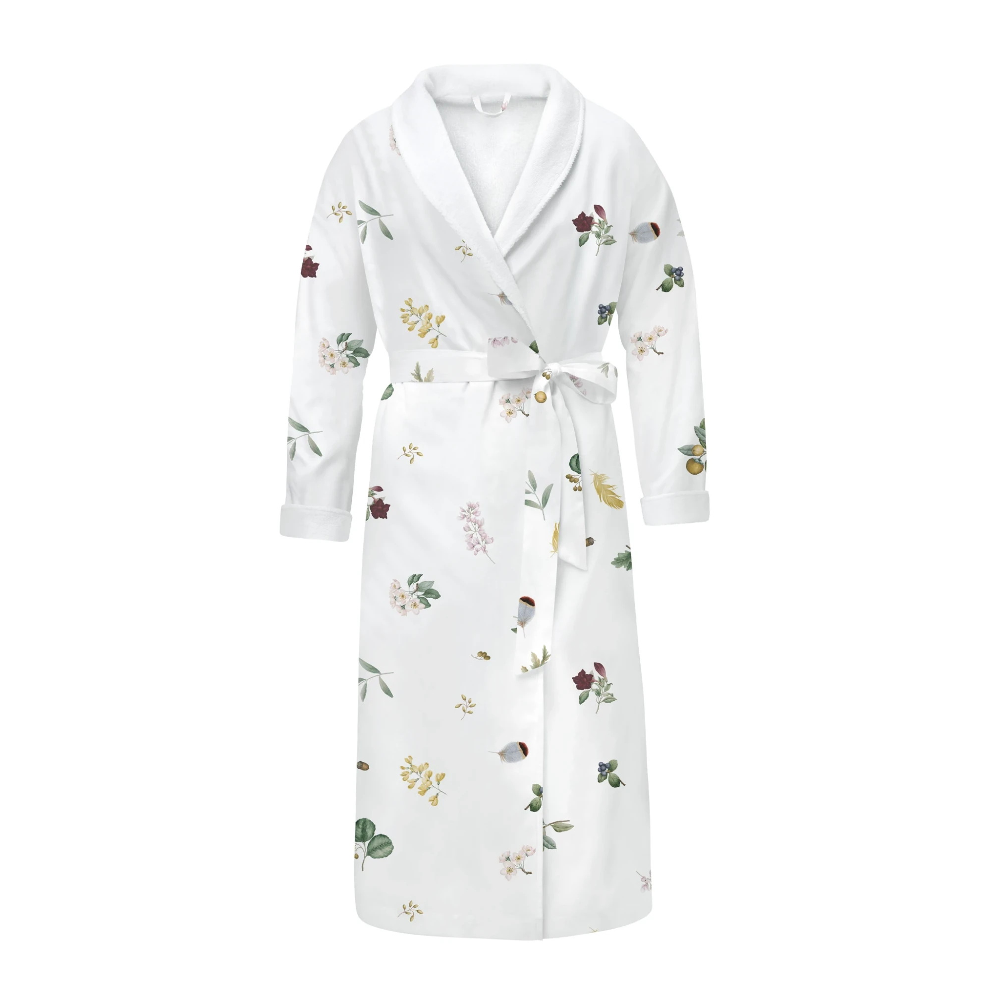 Schlossberg Morgenmantel AMBRA Satin Blanc