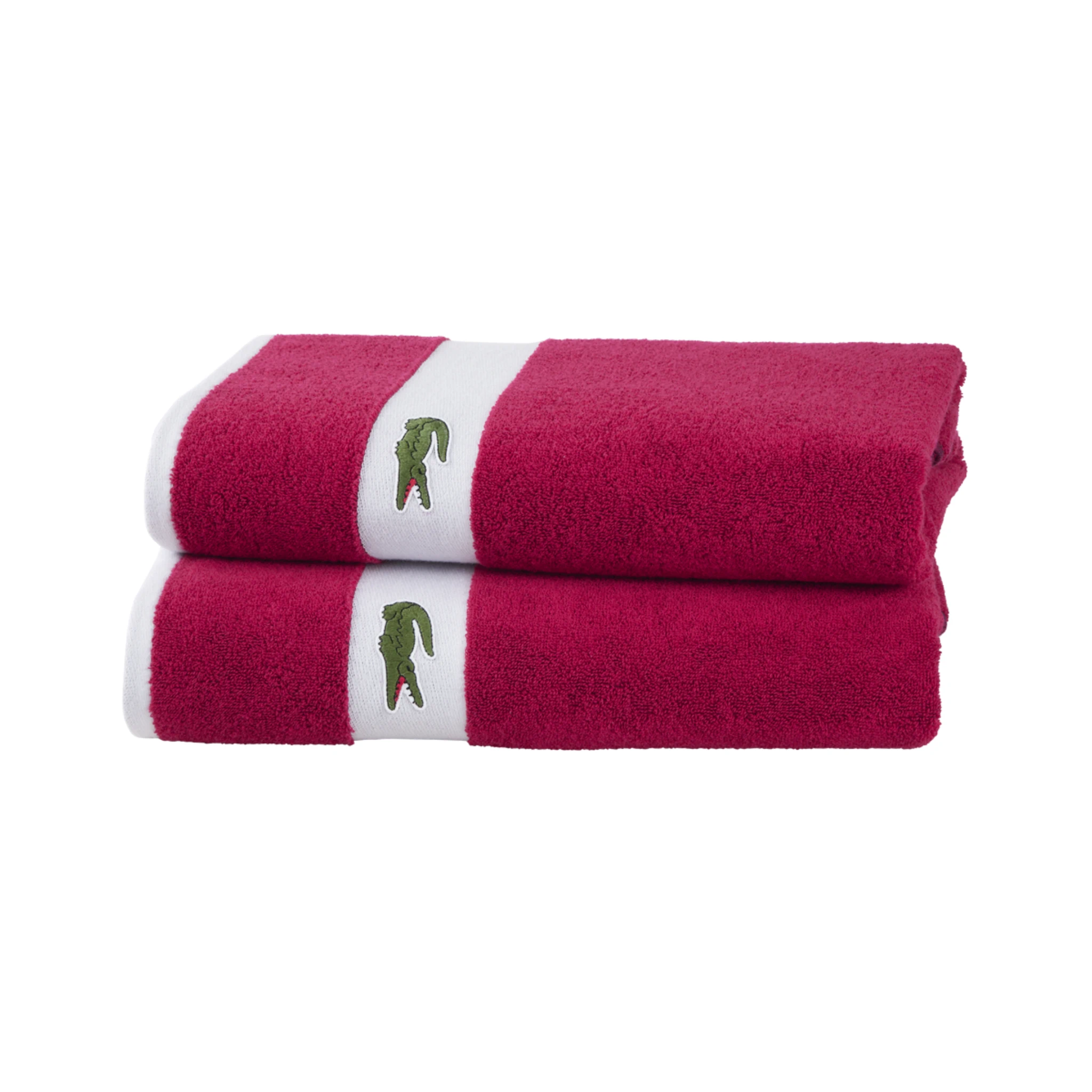 Lacoste Handtuch L CASUAL Bigarreau Produktbild Lacoste Handtuch L CASUAL Bigarreau