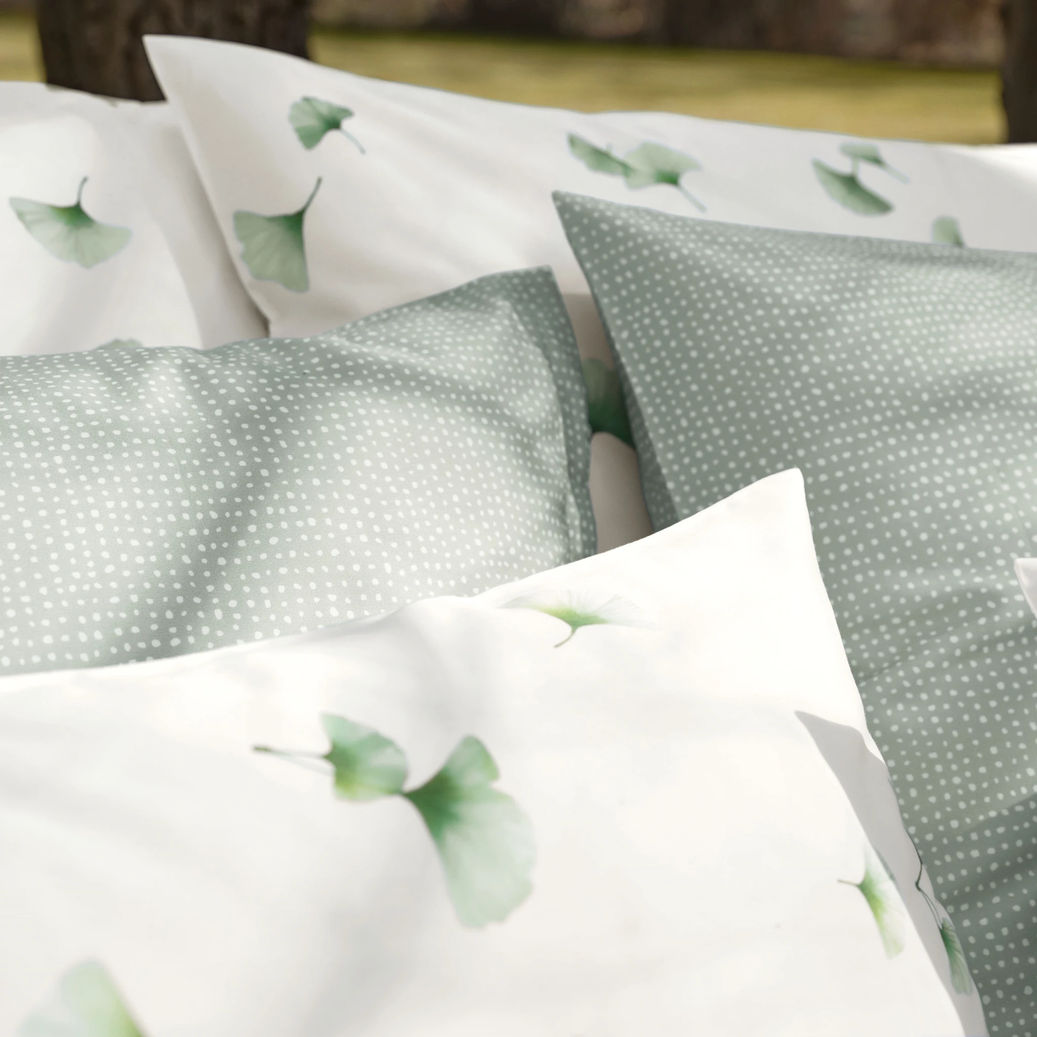 Schlossberg Bed Linen AIKO Sateen Blanc product picture 2 Schlossberg Bed Linen AIKO Sateen Blanc 2